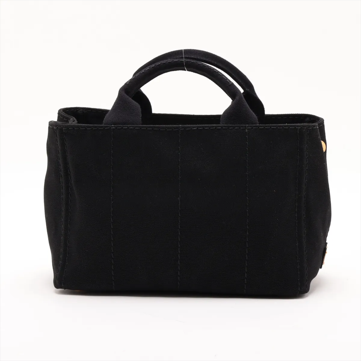 Canapa B2439G Canvas 2-Way Handbag, Black — view 2