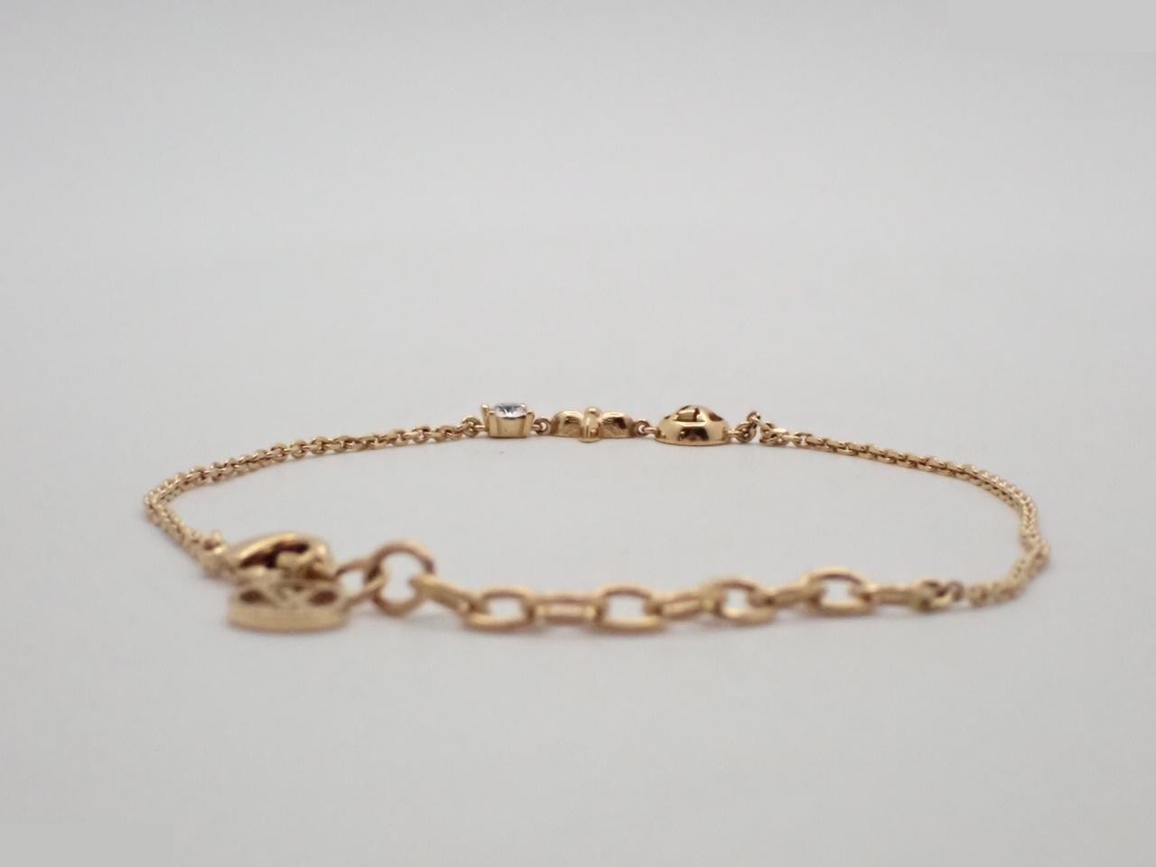 M00374 Brass Reptile Louis Bracelet Gold GP — view 2