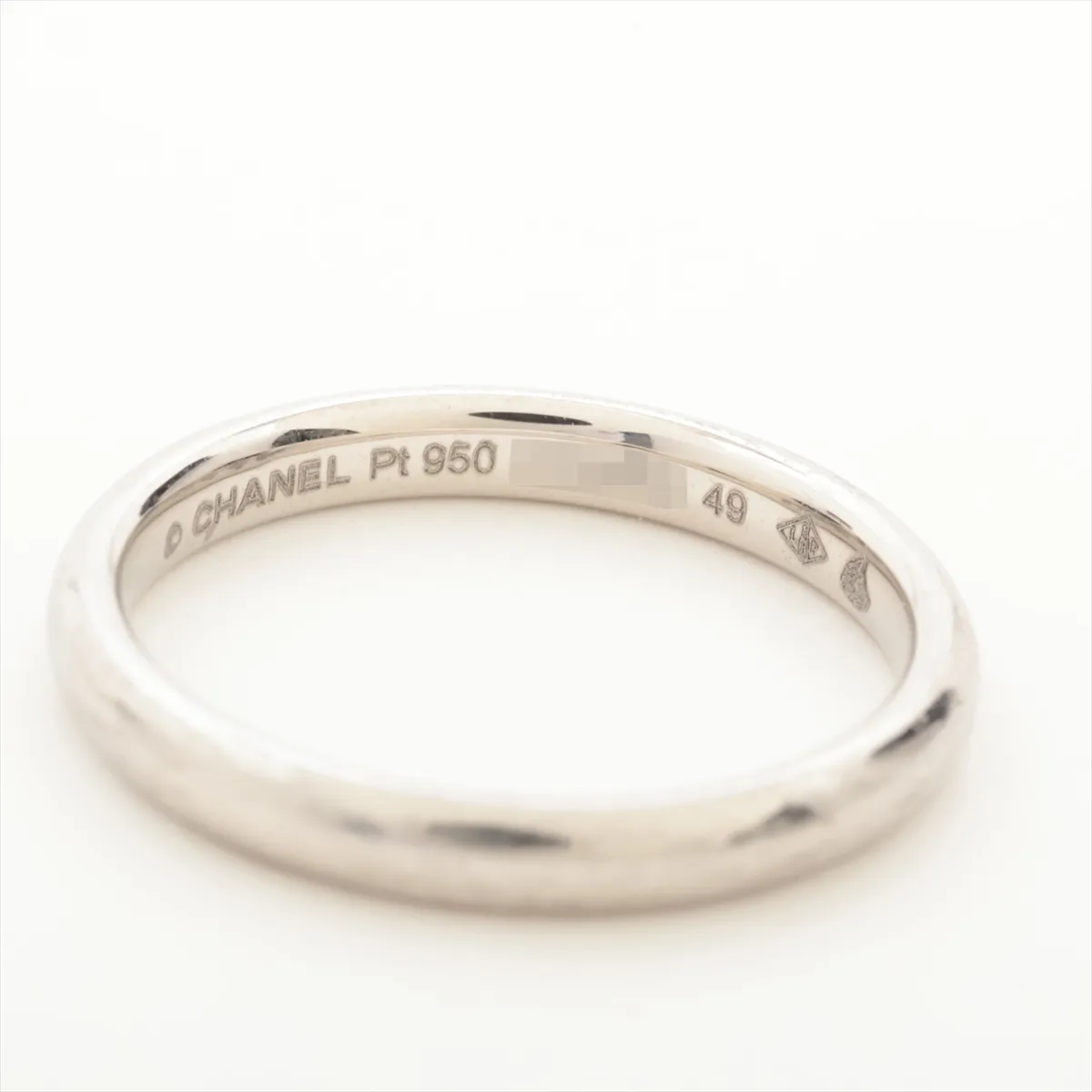 Ring, Pt950, 3.5g, Size 49, FO3253 — view 3