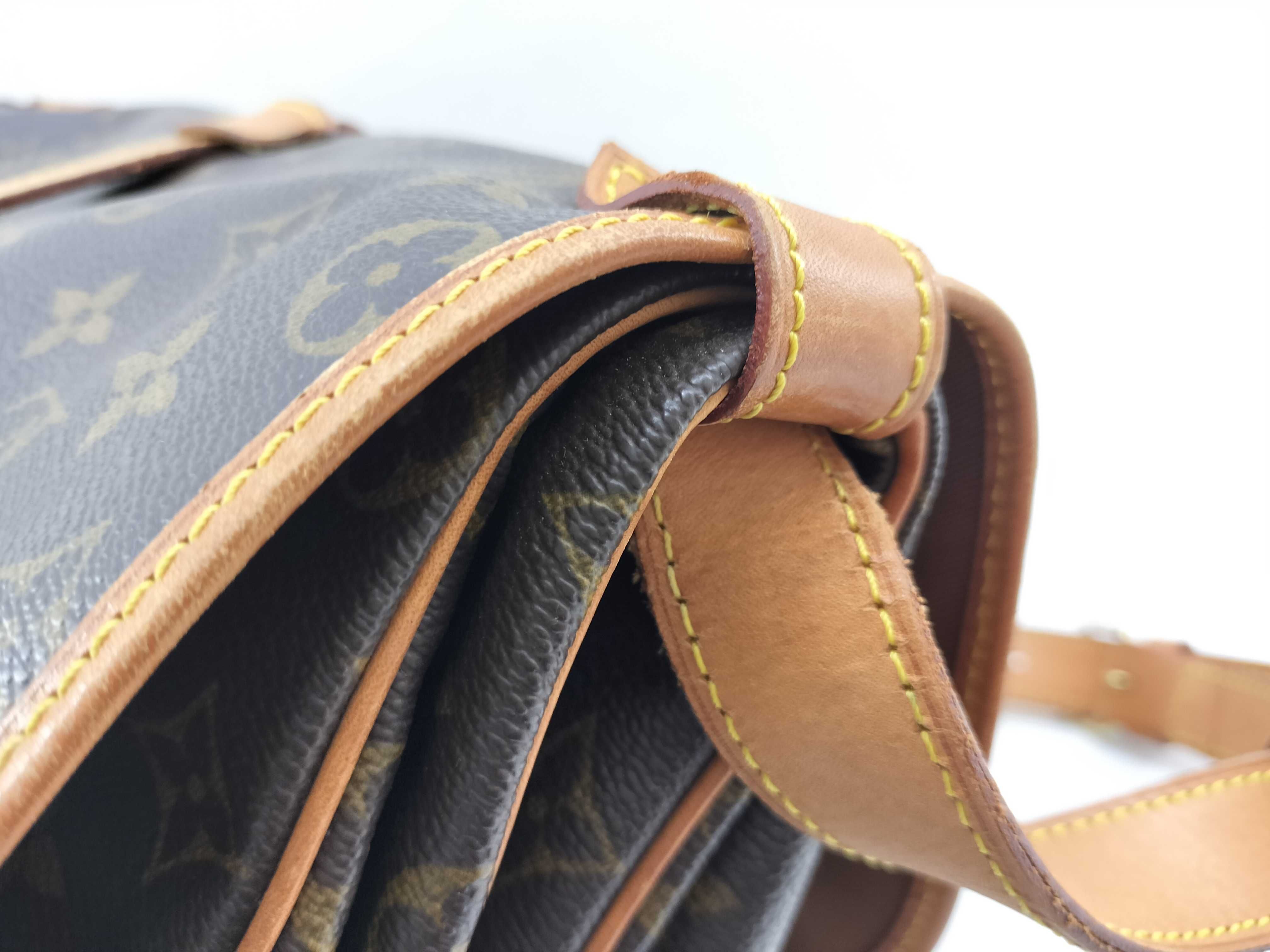 Monogram Louis Vuitton Monogram Saumur Shoulder Bag — view 5