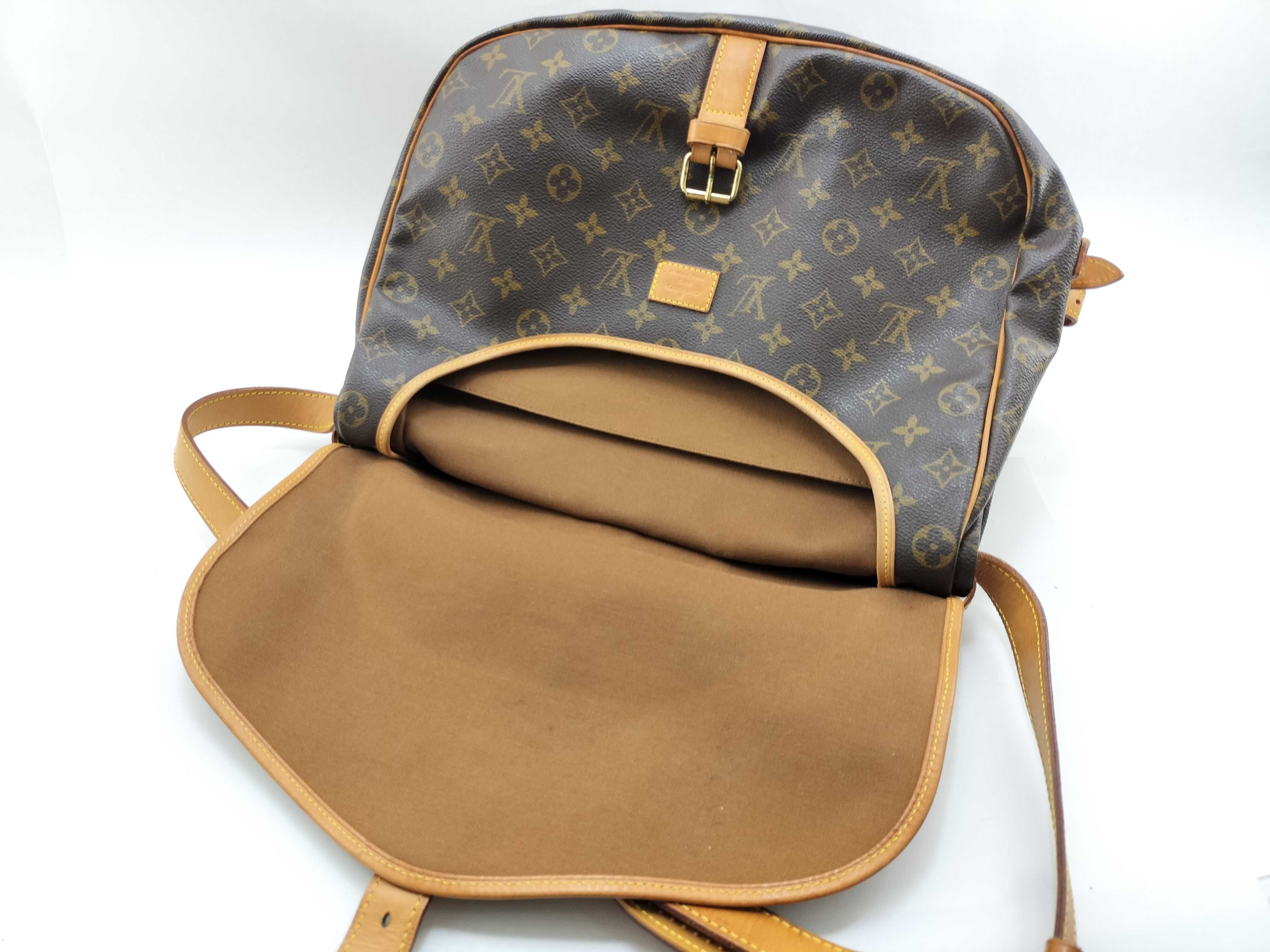 Monogram Louis Vuitton Monogram Saumur Shoulder Bag — view 10