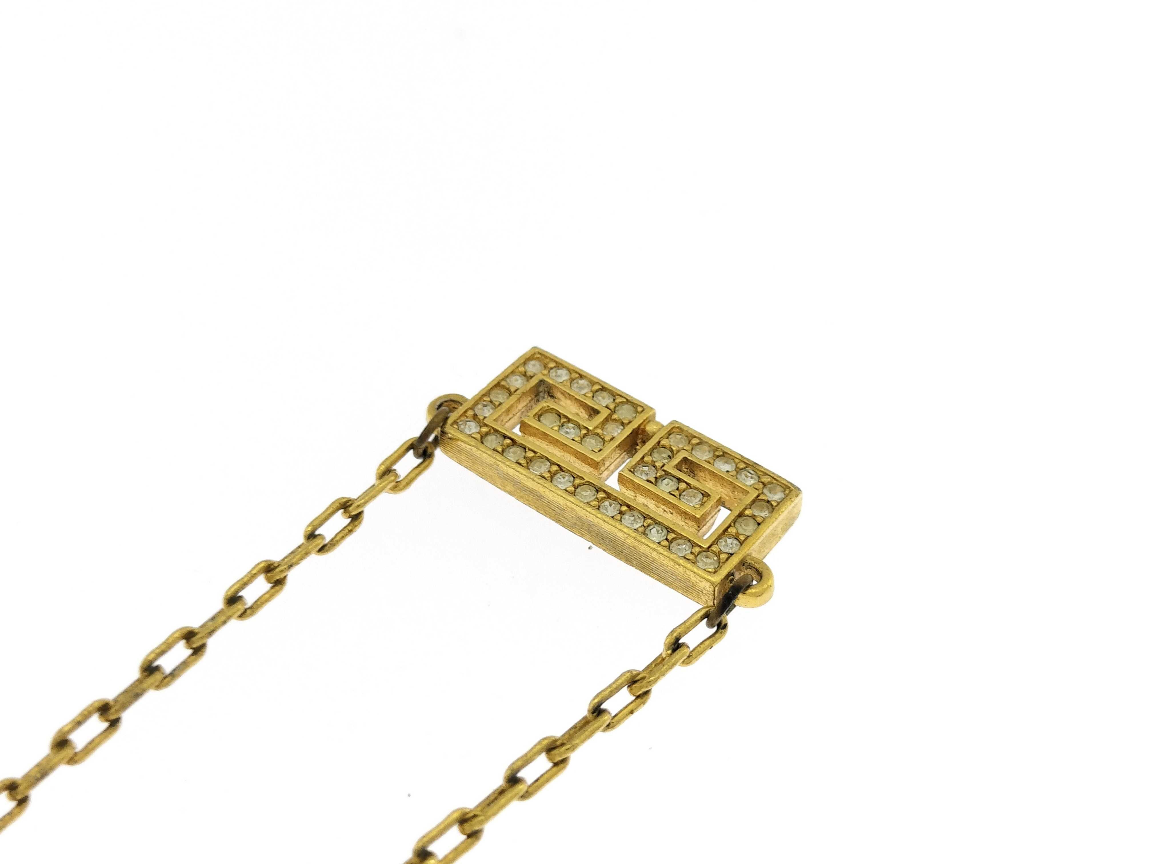Rhinestone Necklace — view 5