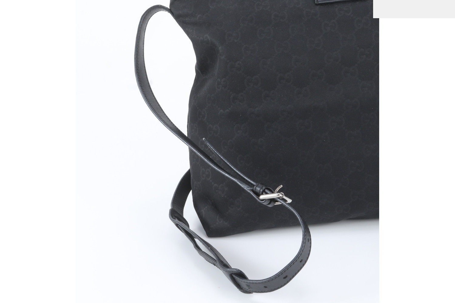 GG Nylon 308840 Leather Shoulder Bag (Crossbody) — view 2