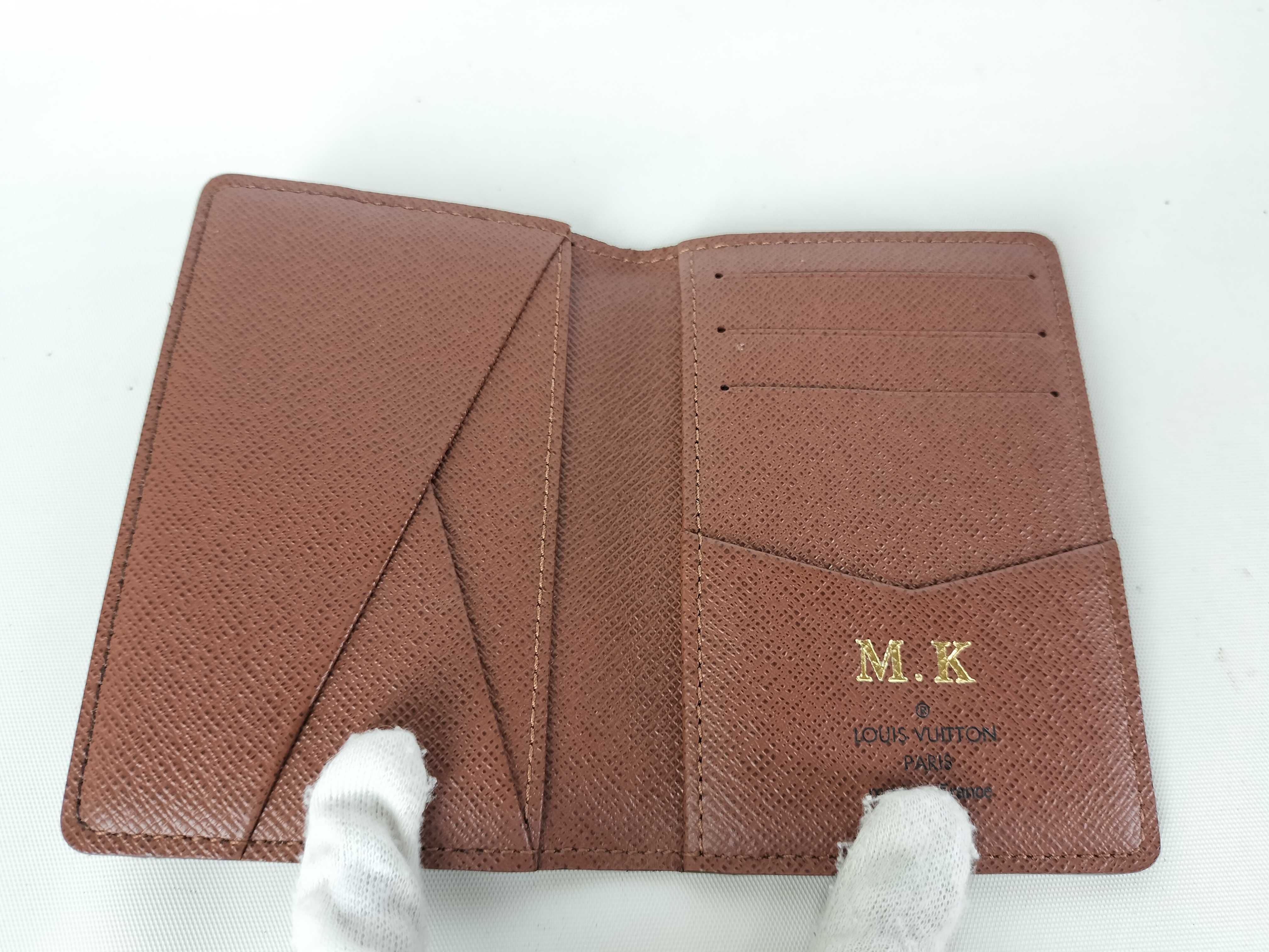 Monogram Card Case *With initials Card case, pass case, business card holder — view 5