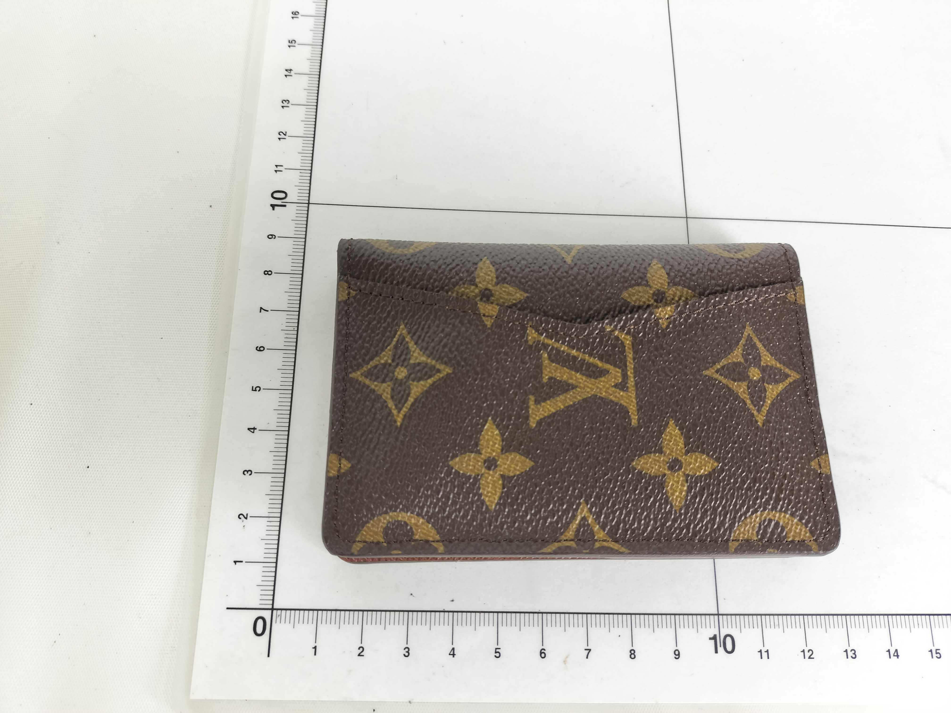 Monogram Card Case *With initials Card case, pass case, business card holder — view 10