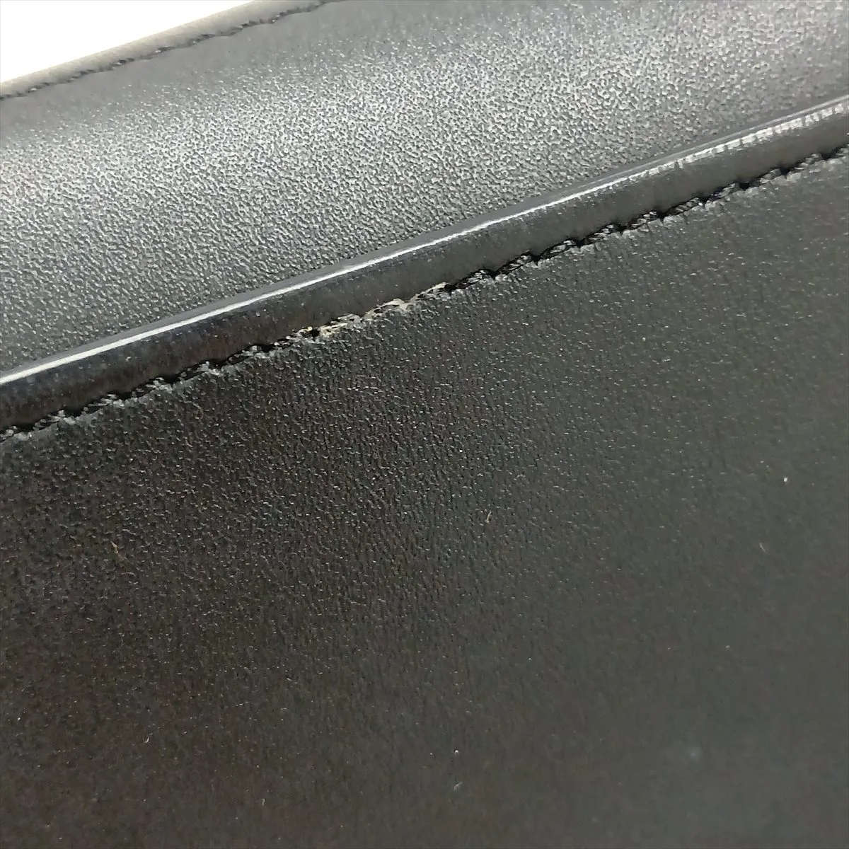 Luggage Nano Shopper Leather 2-Way Handbag, Black — view 15