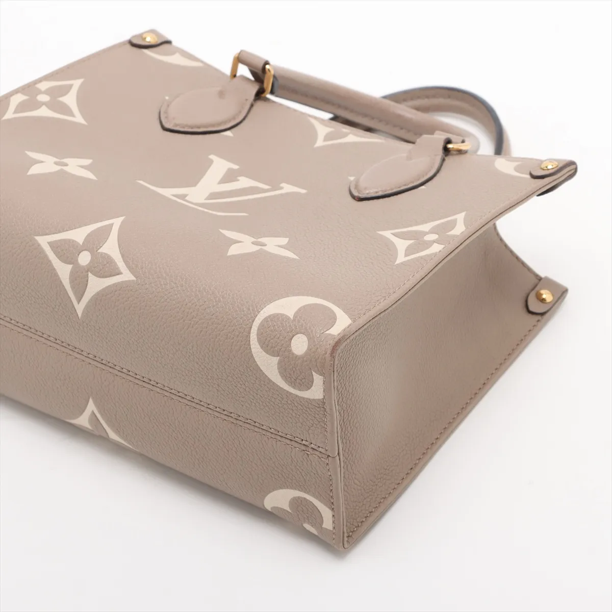 Bicolor Monogram Empreinte On the Go PM M45779 Beige RFID Reactive — view 3