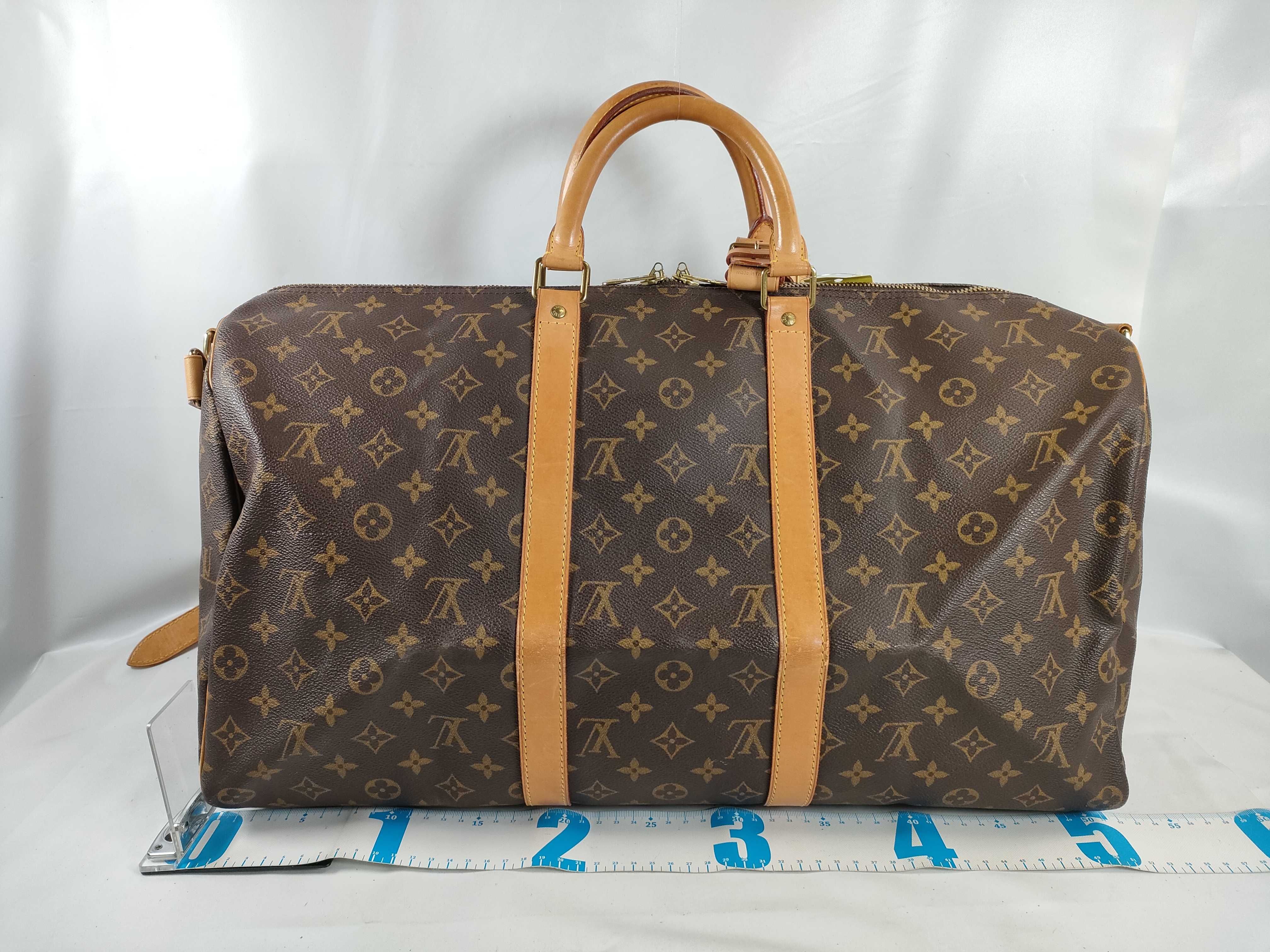 Monogram M41416 Keepall Bandoulière 50 Boston Bag — view 2