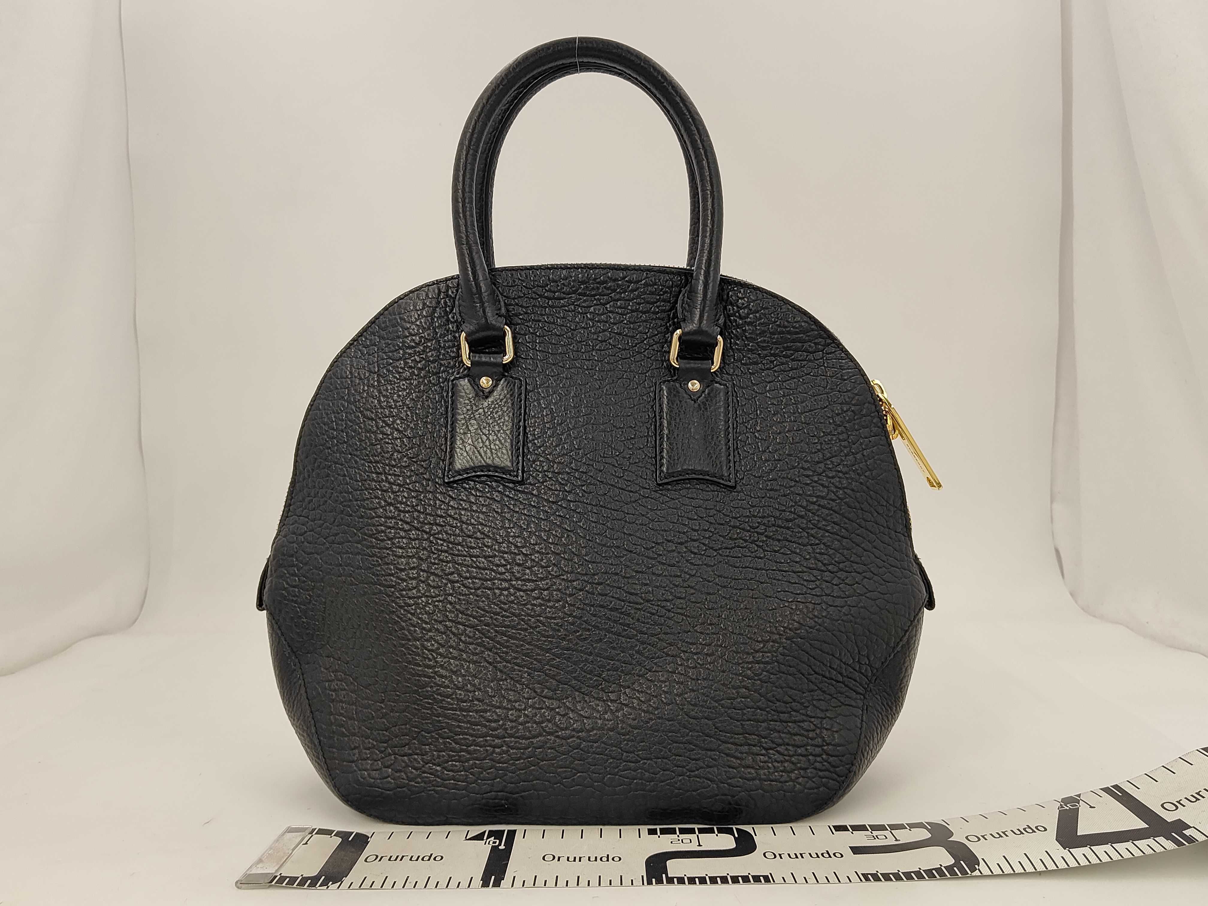 BAG LEATHER TOTE BLACK Handbag — view 2
