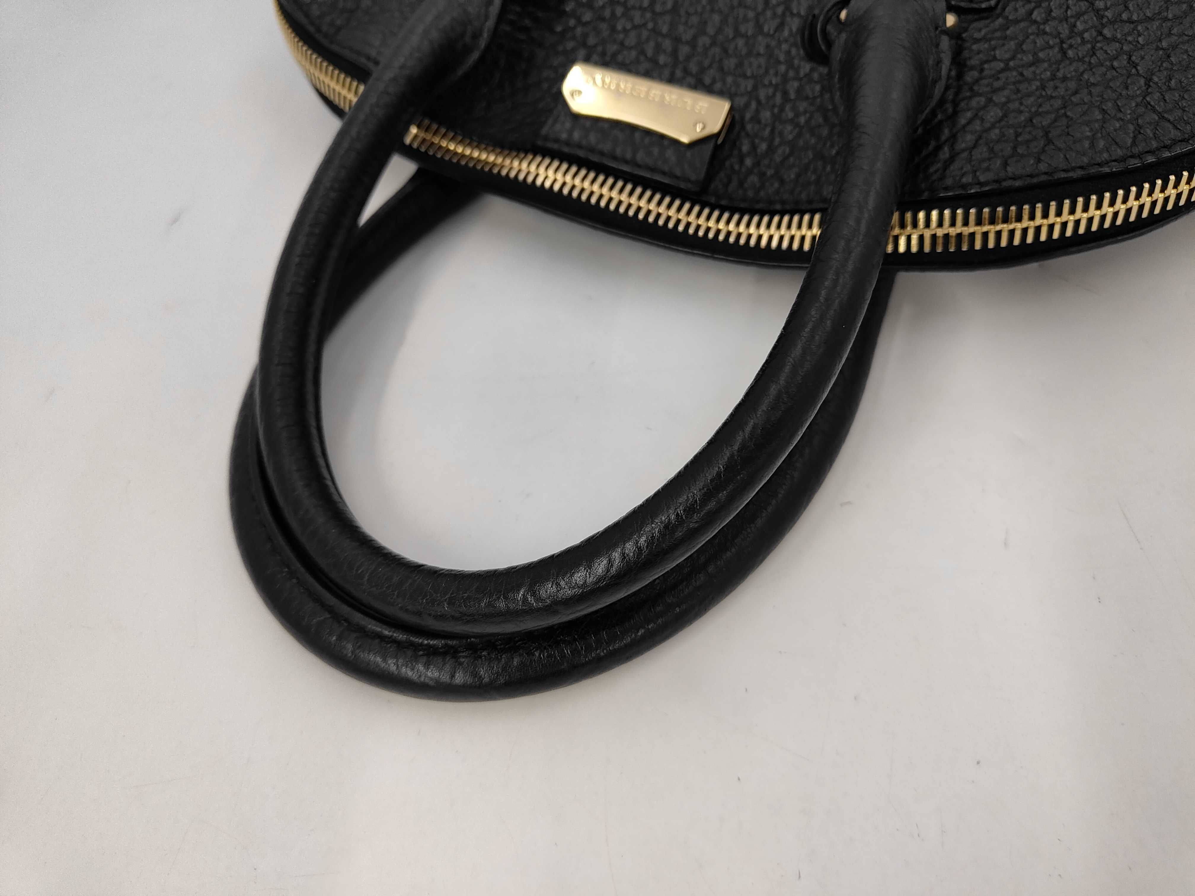 BAG LEATHER TOTE BLACK Handbag — view 5