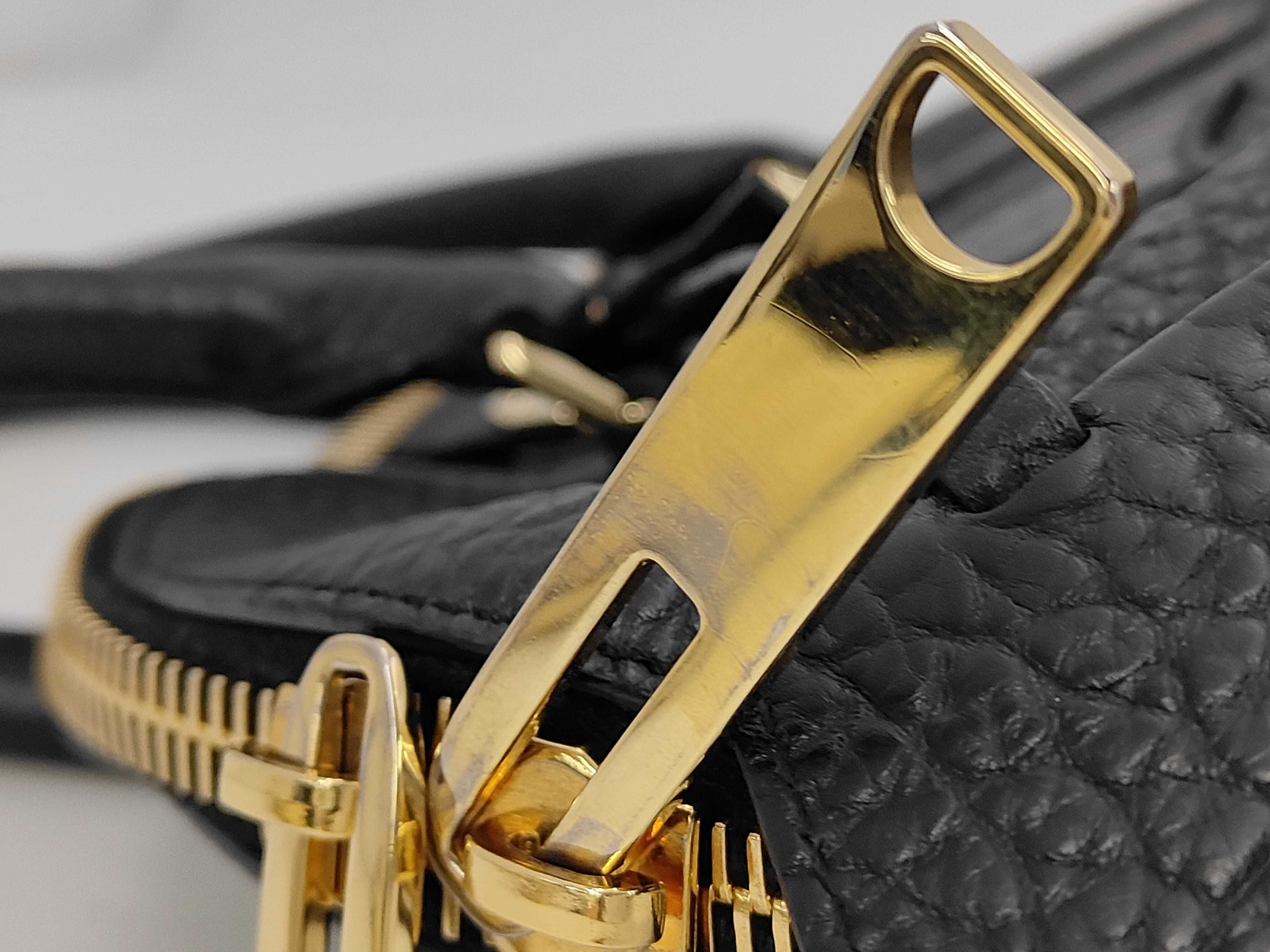 BAG LEATHER TOTE BLACK Handbag — view 7