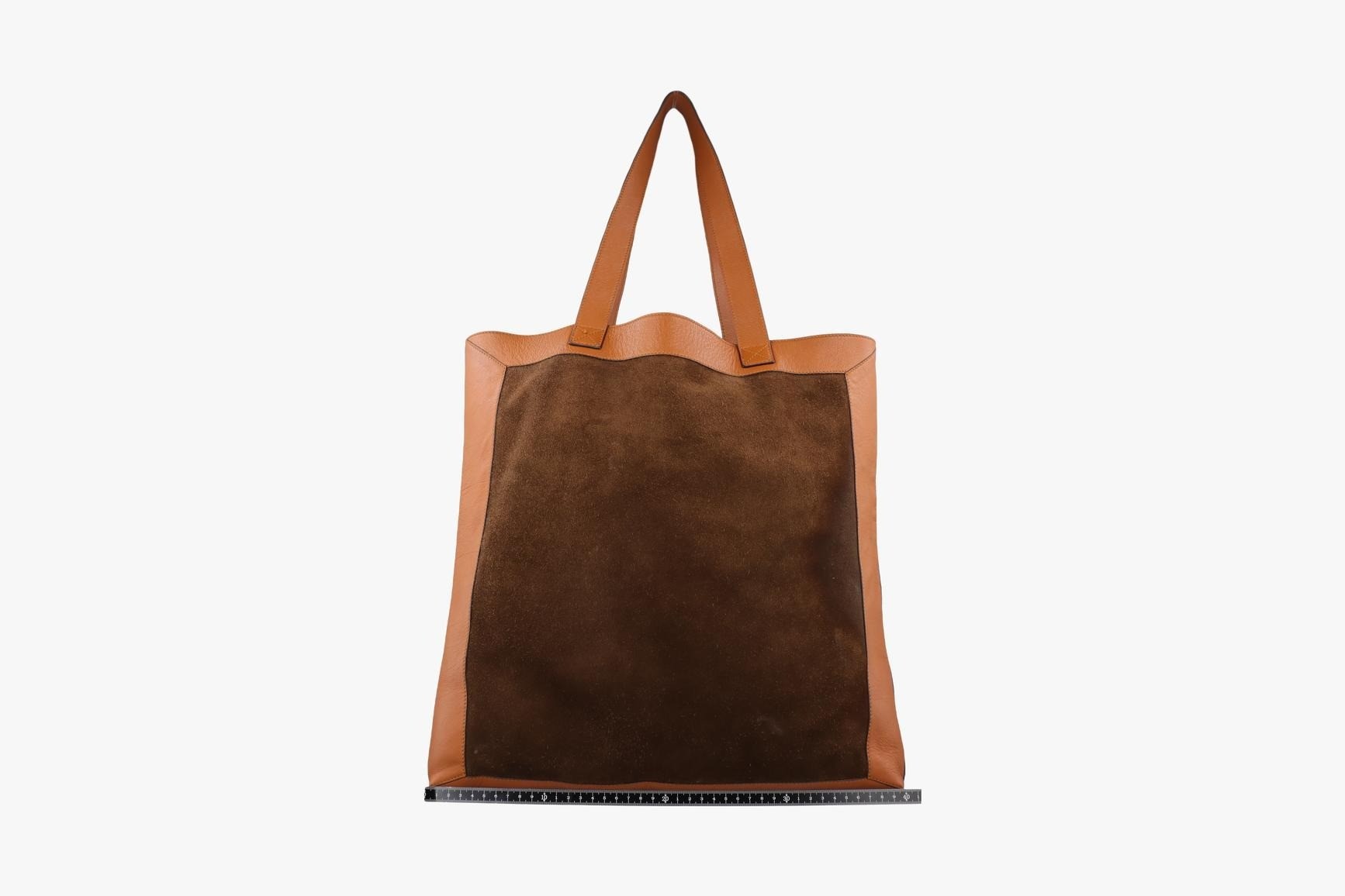 Ophidia Tote Suede x Leather Brown — view 2