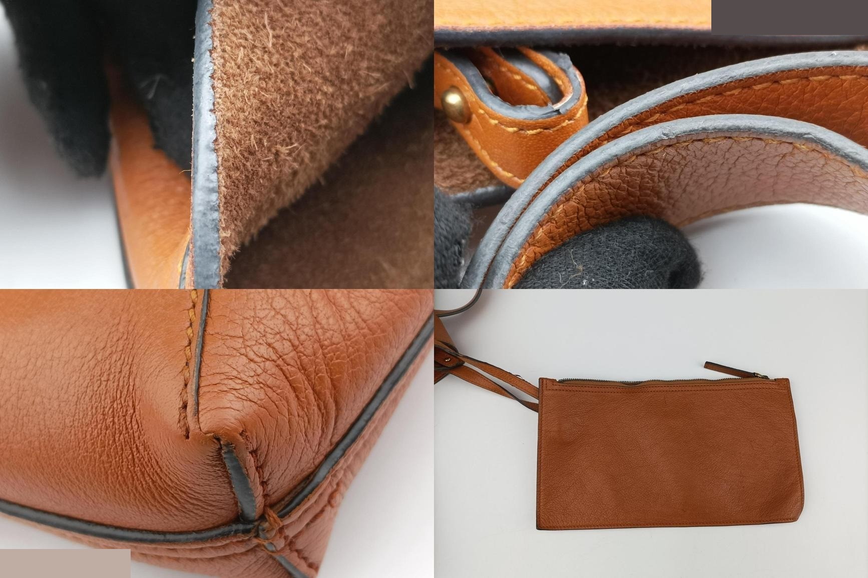 Ophidia Tote Suede x Leather Brown — view 11