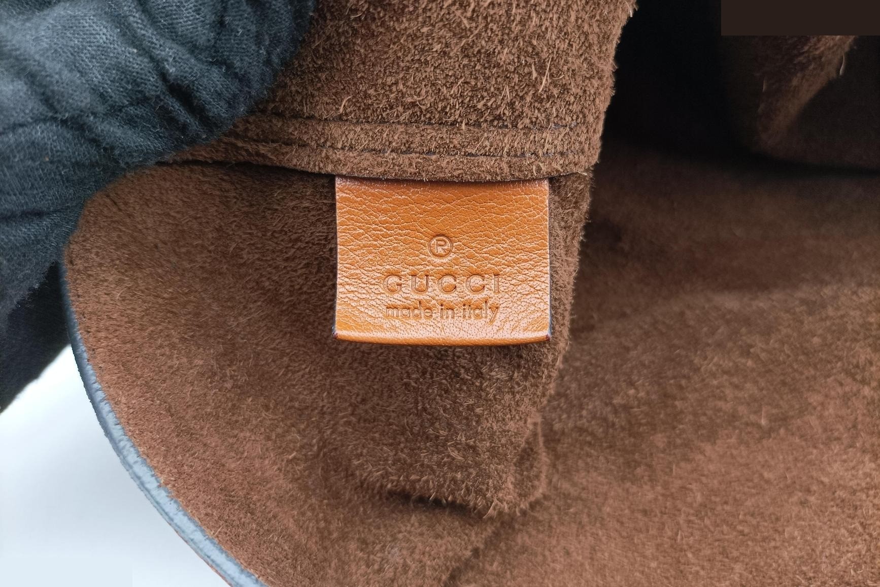 Ophidia Tote Suede x Leather Brown — view 7