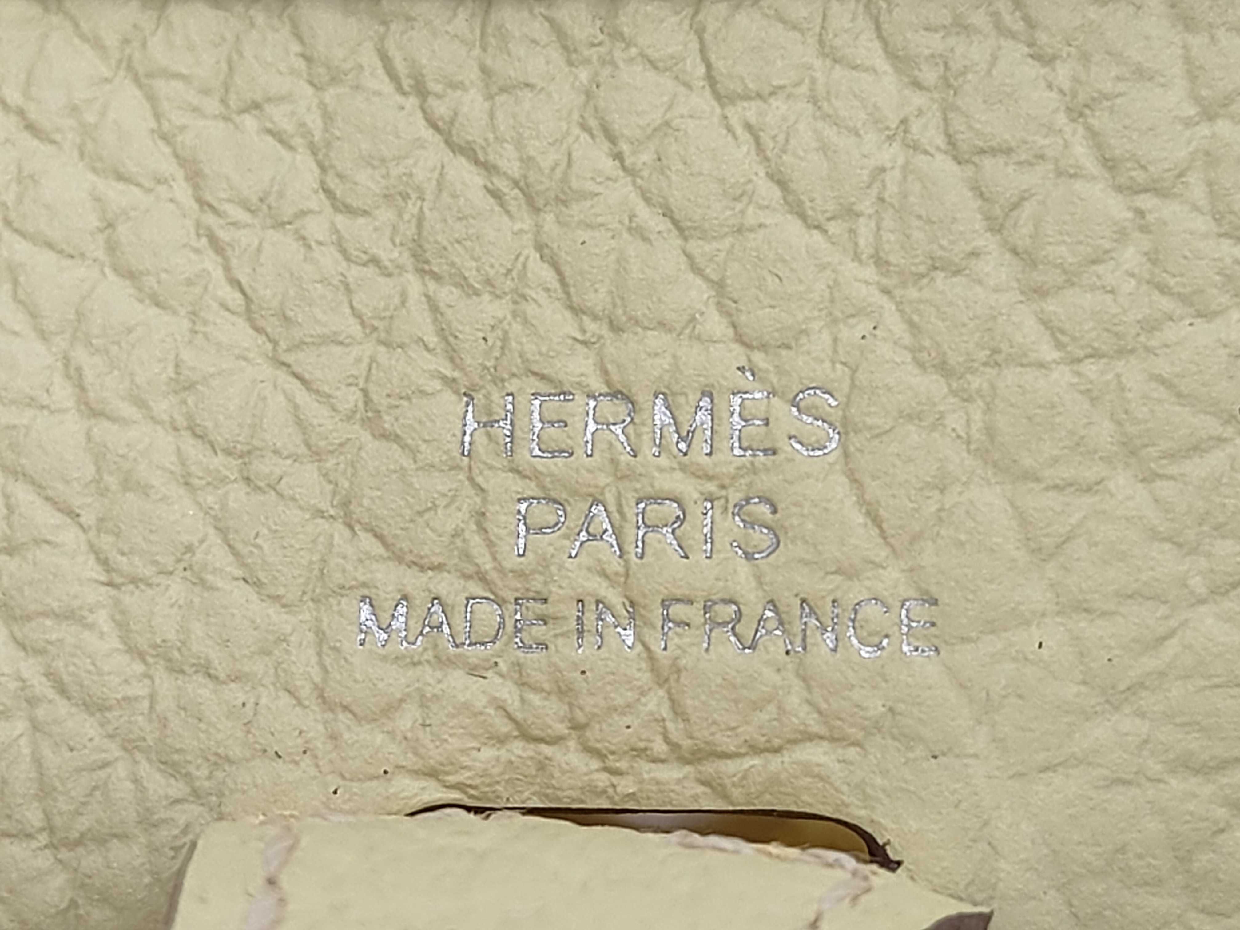 Mini Evelyne Amazone 16 TPM Taurillon Clemence Leather Jaune Milton Silver Hardware W Stamp Shoulder Bag — view 8