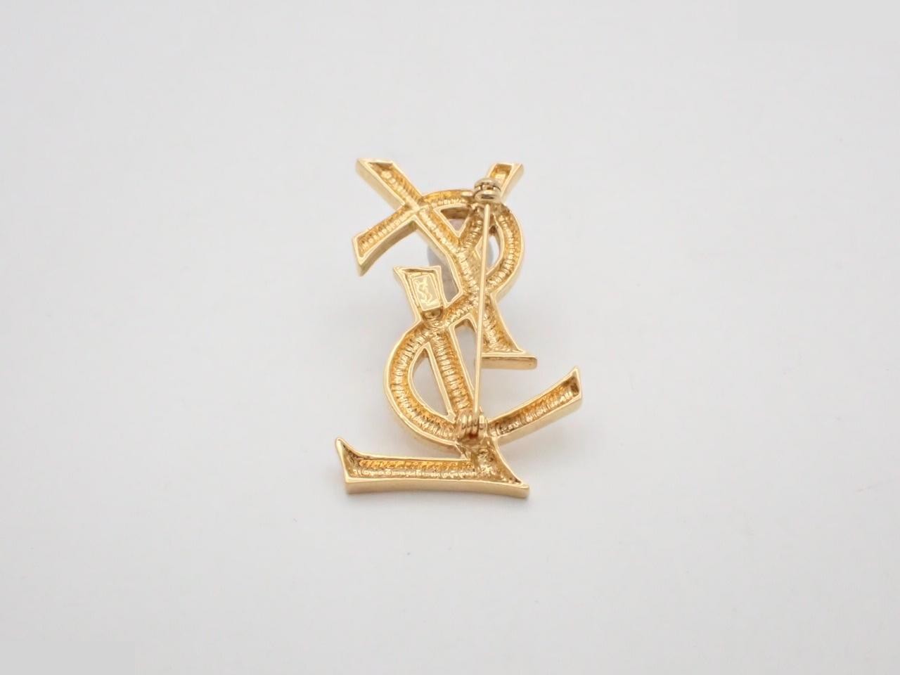 (Yves Saint Laurent) Cassandra Brooch — view 2