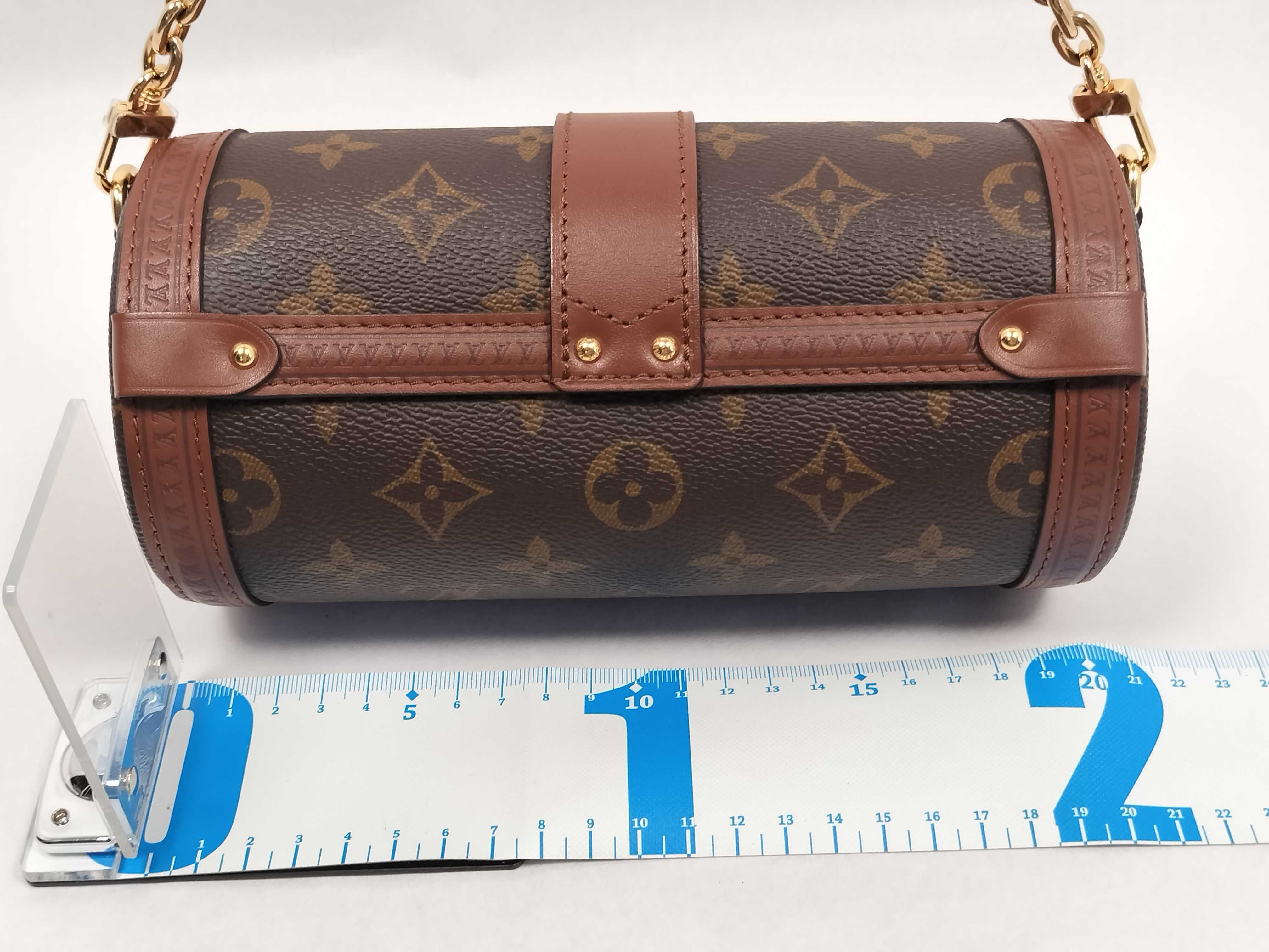 Monogram Louis Vuitton Papillon Shoulder Bag — view 2