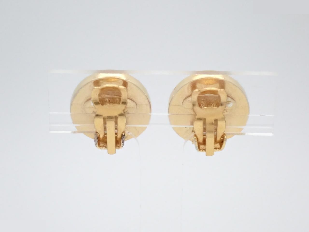 Coco Mark Gold Earrings — view 2