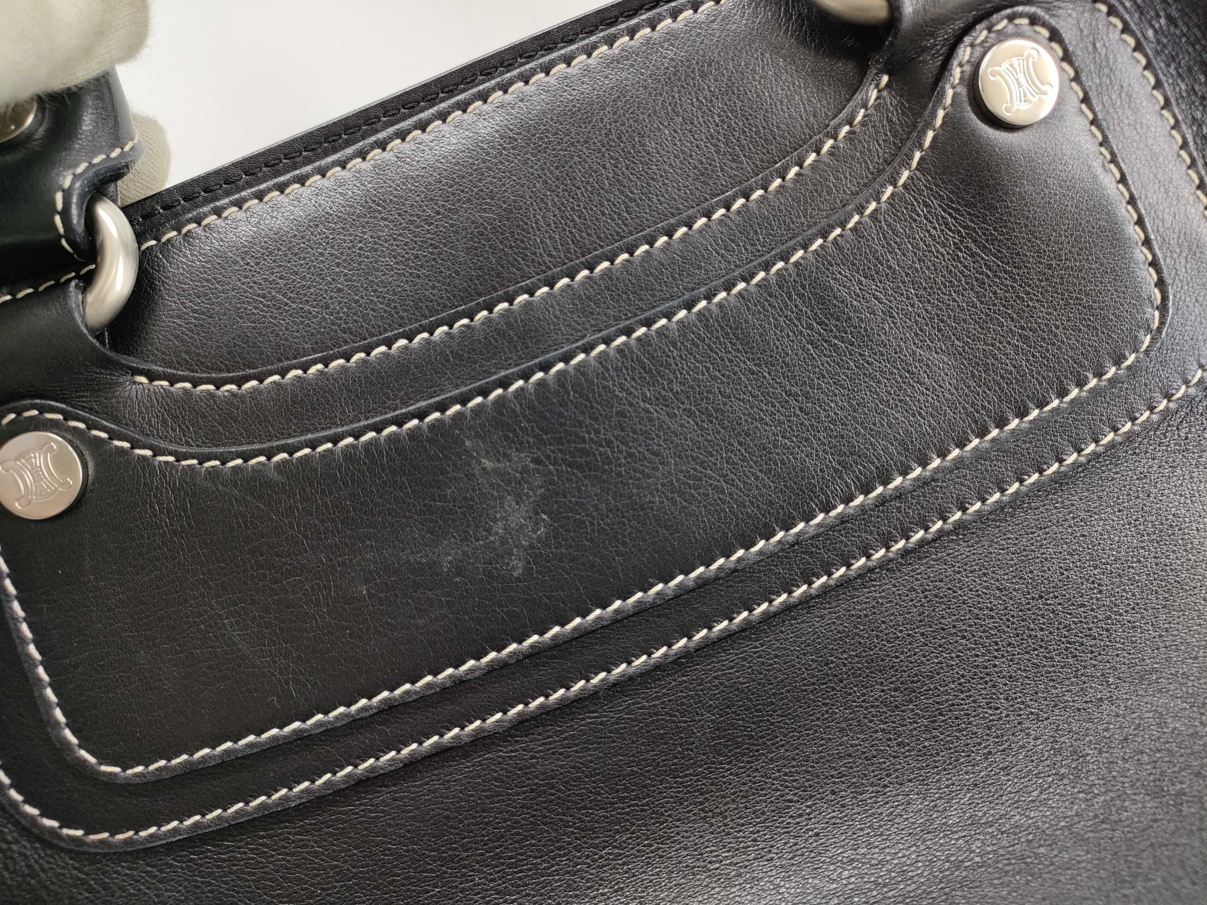 Boogie Bag, full leather, black handbag — view 12