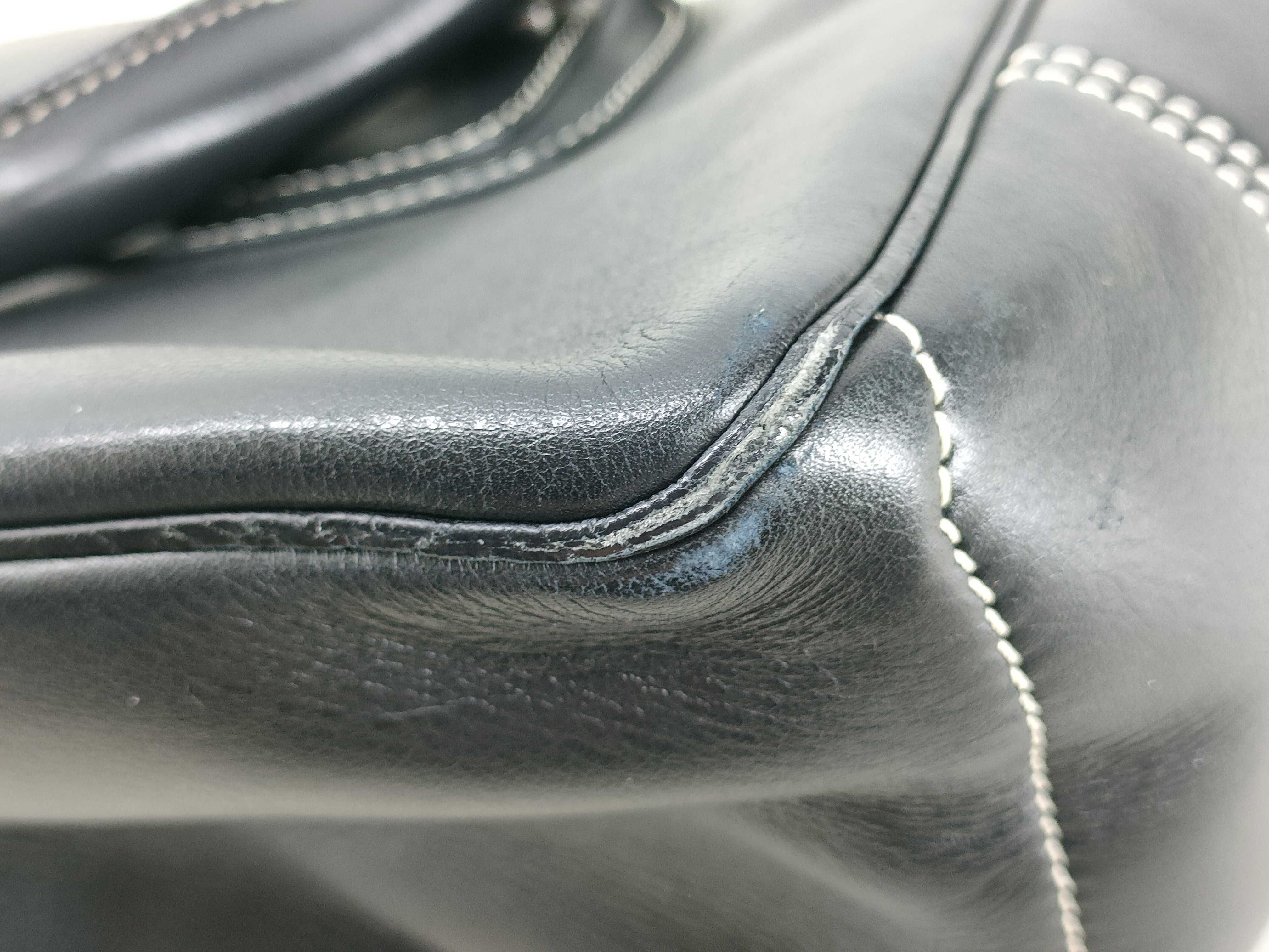 Boogie Bag, full leather, black handbag — view 4