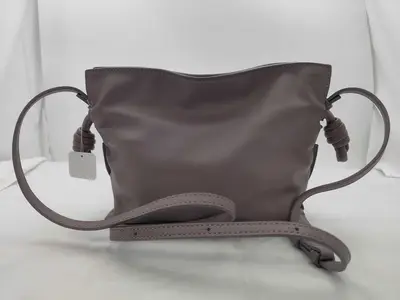 Flamenco Clutch Mini Crossbody Pouch Shoulder Bag in Dirty Mauve