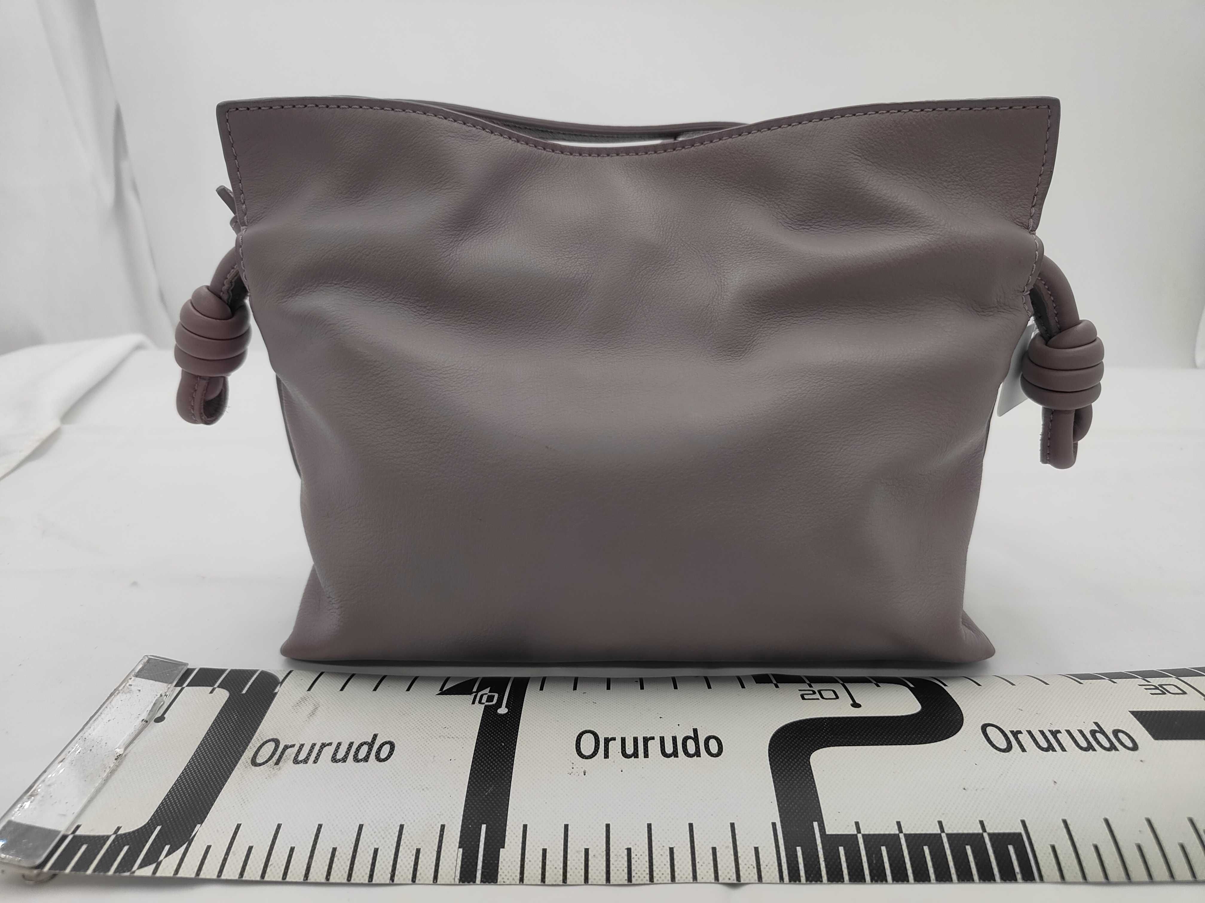 Flamenco Clutch Mini Crossbody Pouch Shoulder Bag in Dirty Mauve — view 2