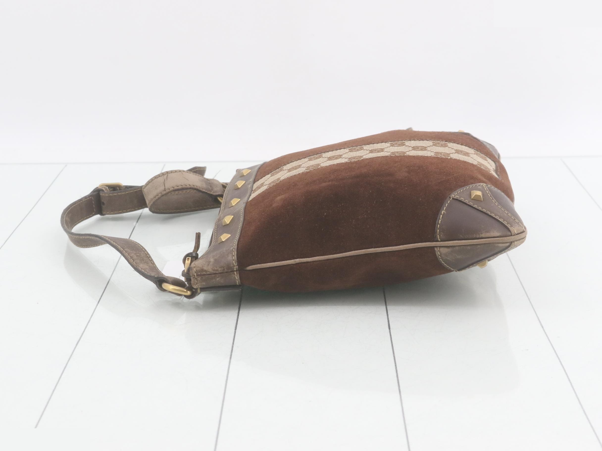 GG Canvas Shoulder Bag — view 4