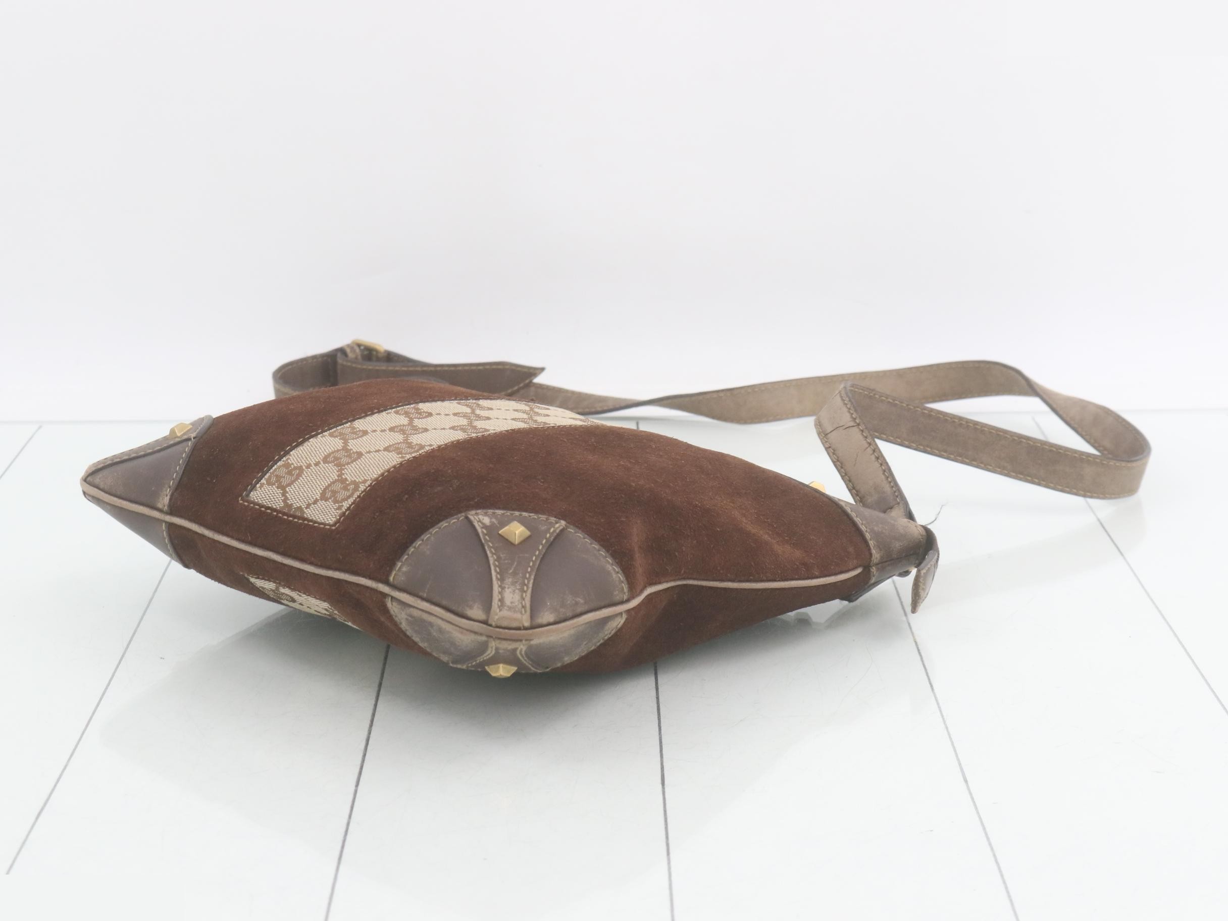GG Canvas Shoulder Bag — view 6