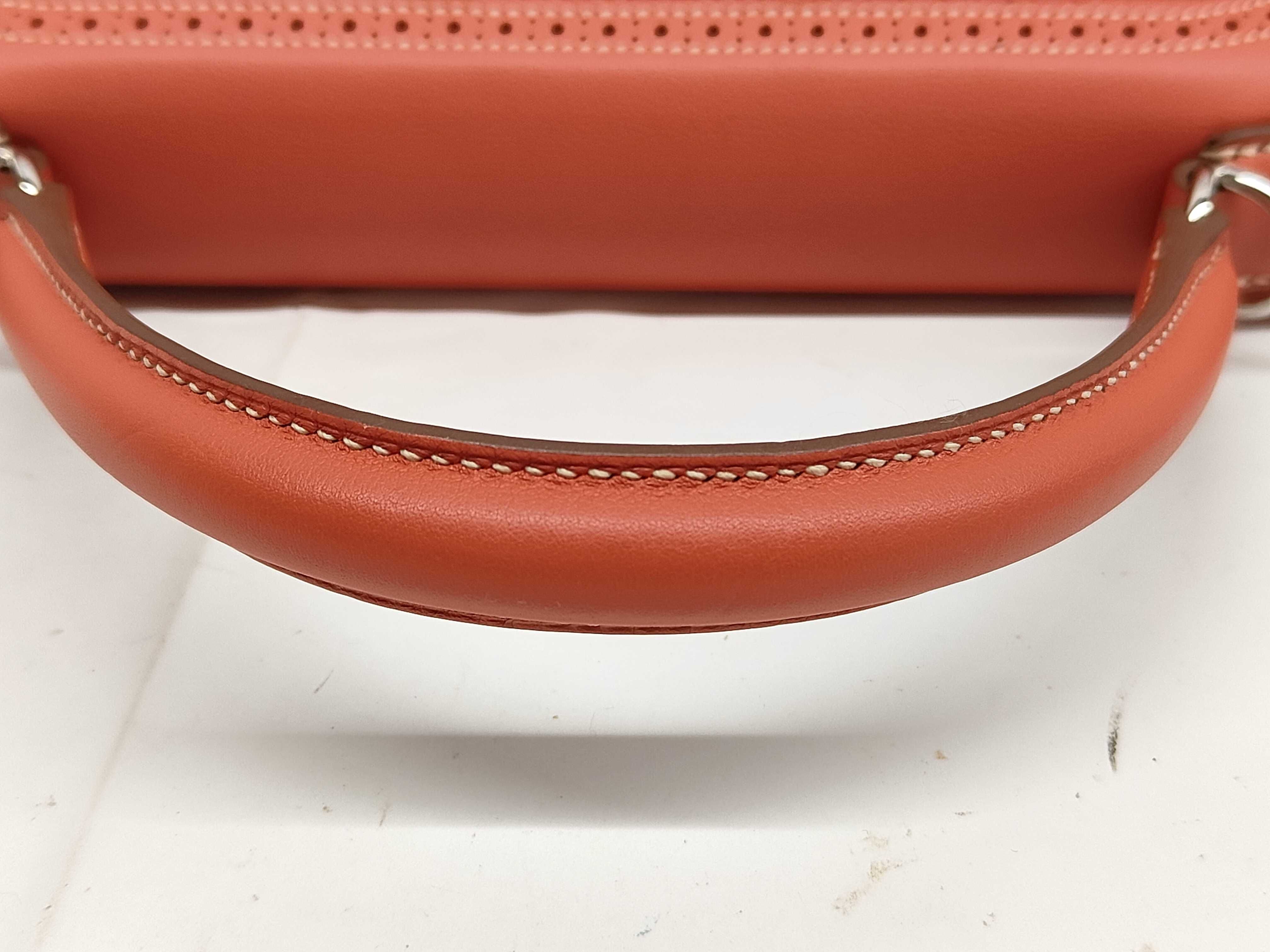 Kelly 32 Gillies Grand H/Swift Sanguine/P Hardware R Stamp Handbag — view 3