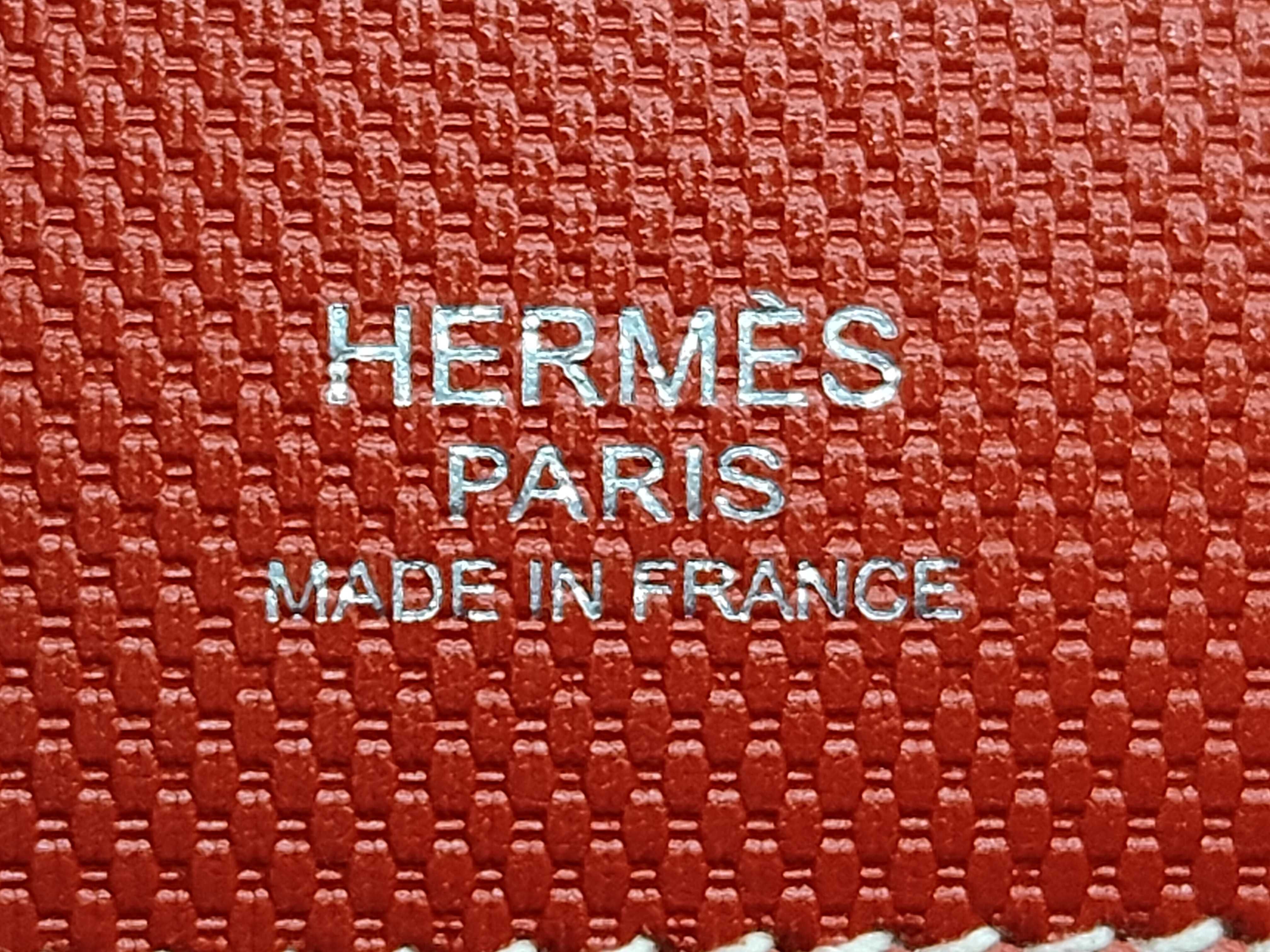 Kelly 32 Gillies Grand H/Swift Sanguine/P Hardware R Stamp Handbag — view 7