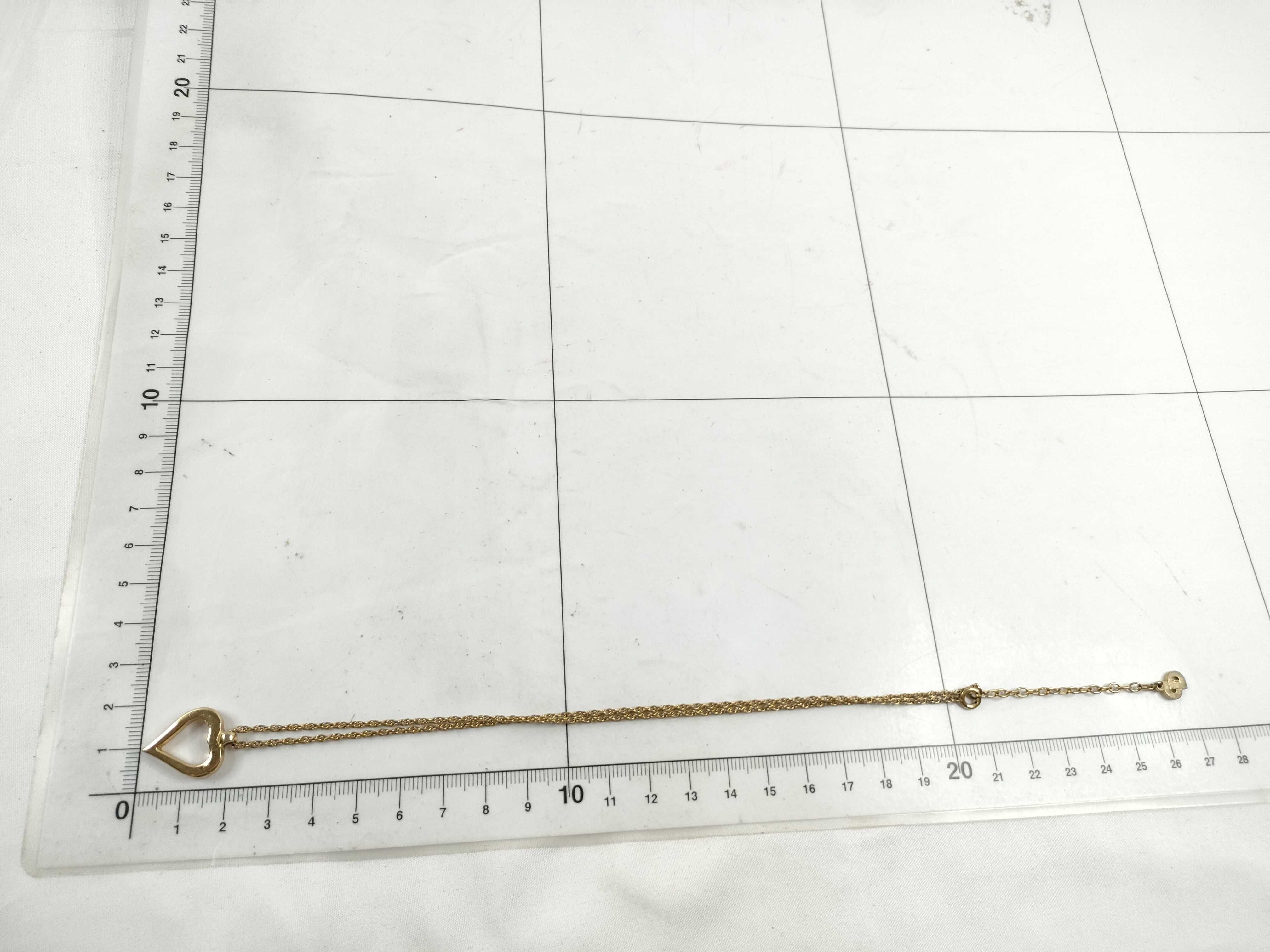 Christian necklace with heart charm, gold necklace — view 8