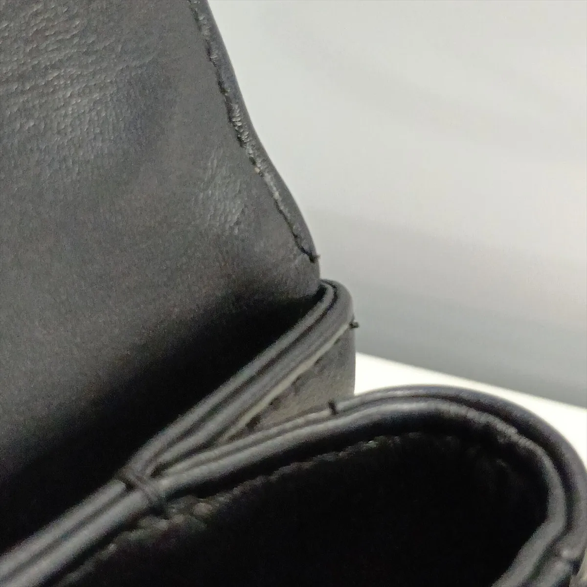 Trendy CC Lambskin 2-Way Handbag, Black with Gold Hardware, 27528943, serial number in the 27 range. — view 15