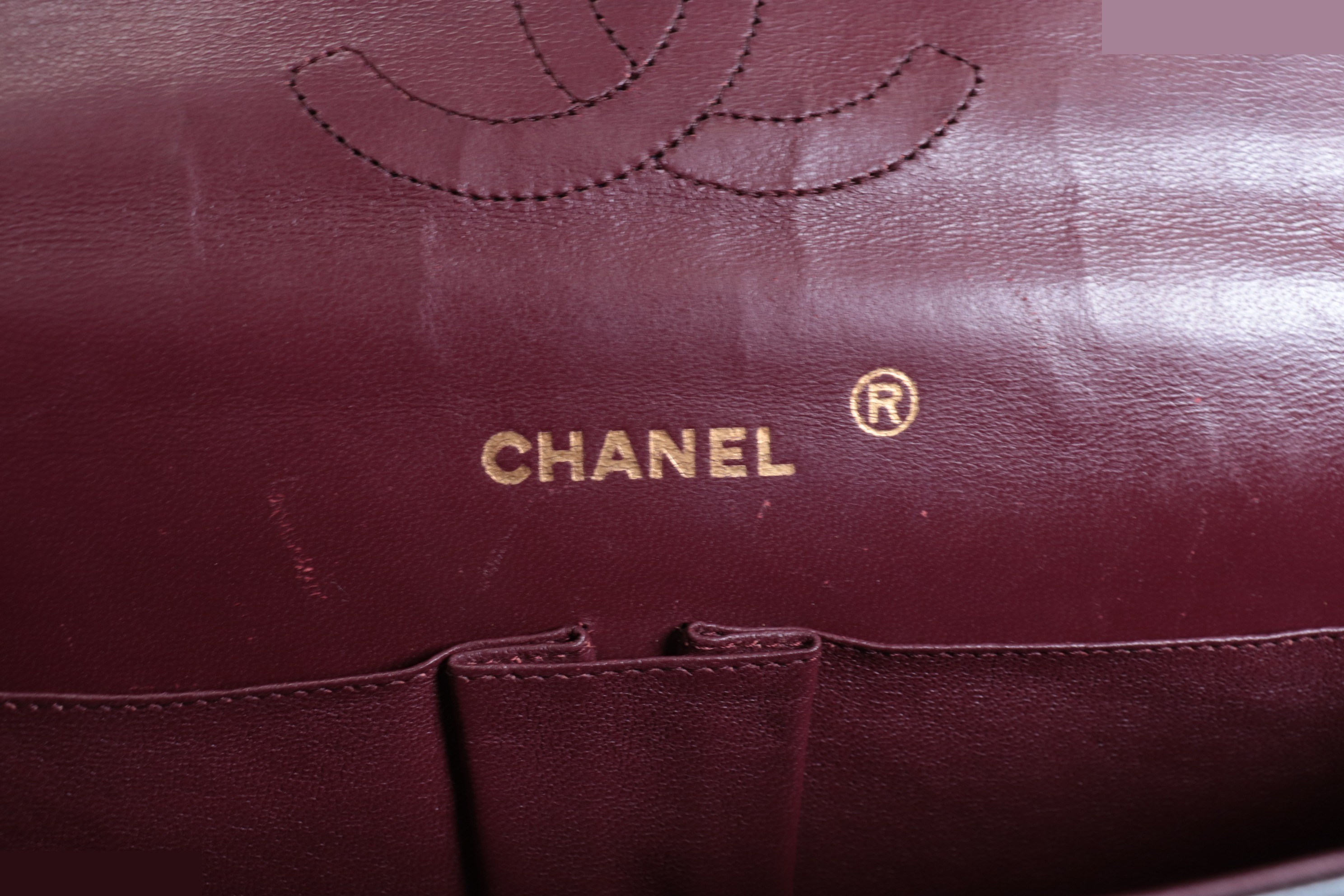 Double flap 27 Lambskin 2.55 Chain Shoulder Bag — view 9