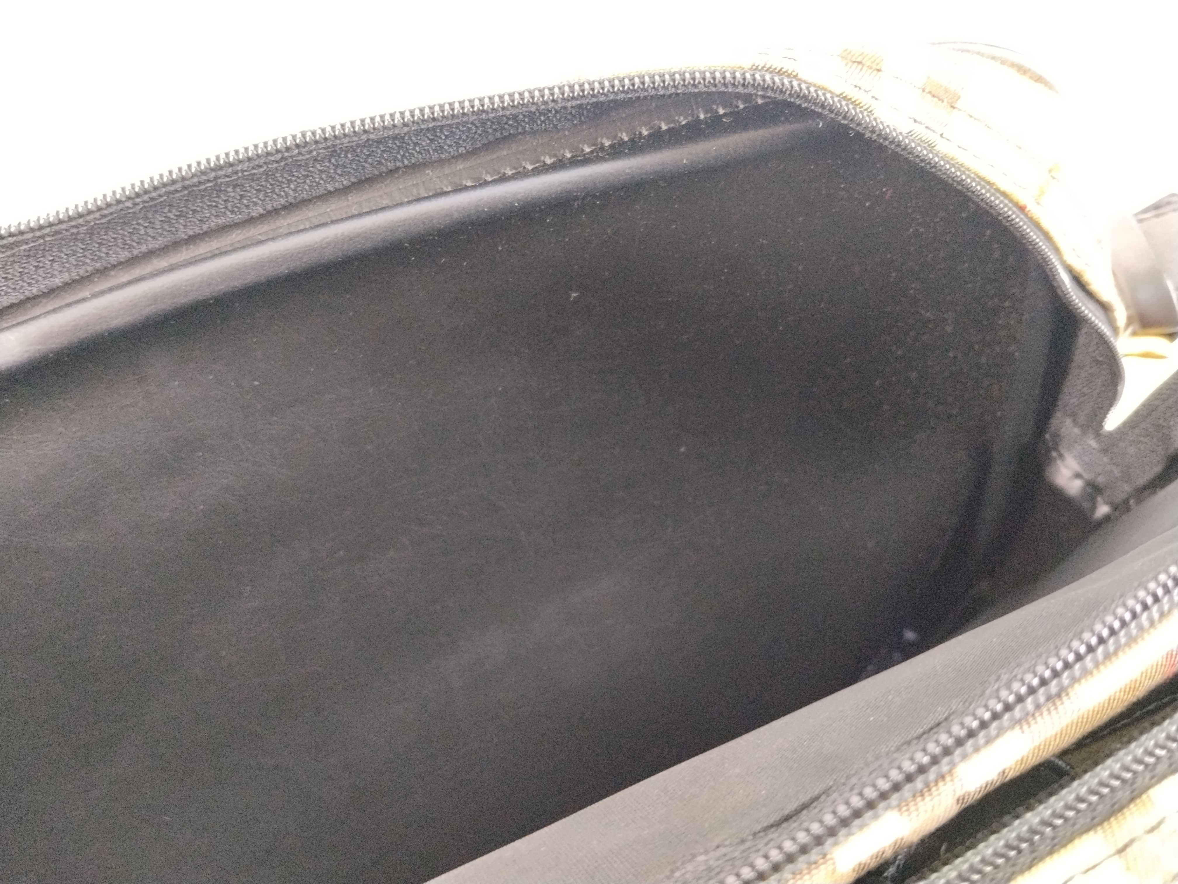 bag, Burberry 2-way shoulder bag/Boston bag, Nova check pattern. *Stain present. Business bag. — view 14