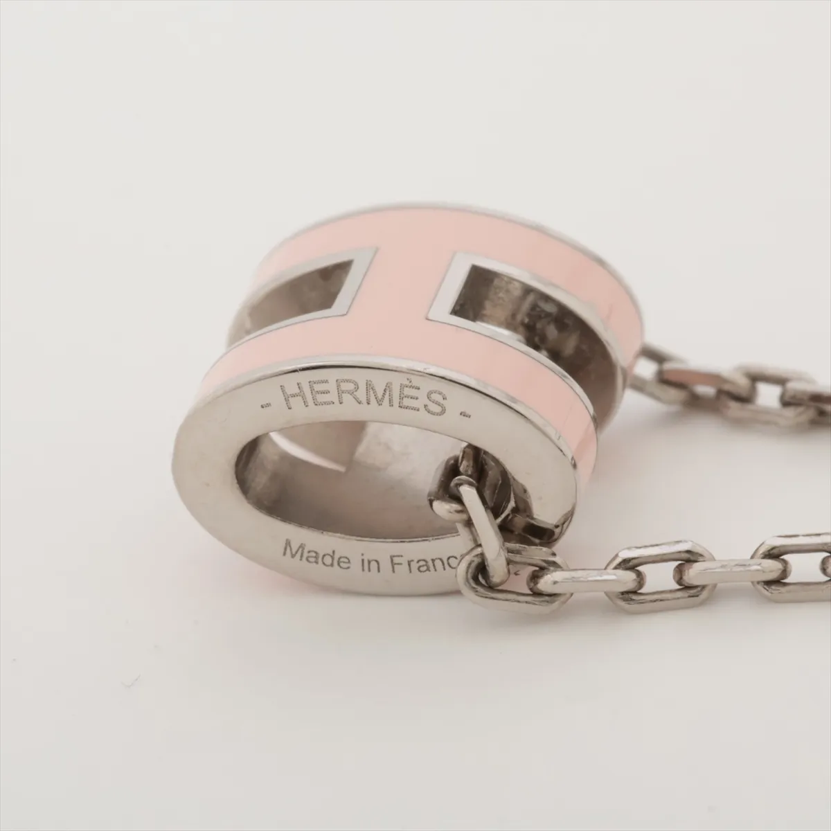 Mini Pop H GD0243 Necklace GP Silver x Pink Thread Dull — view 4