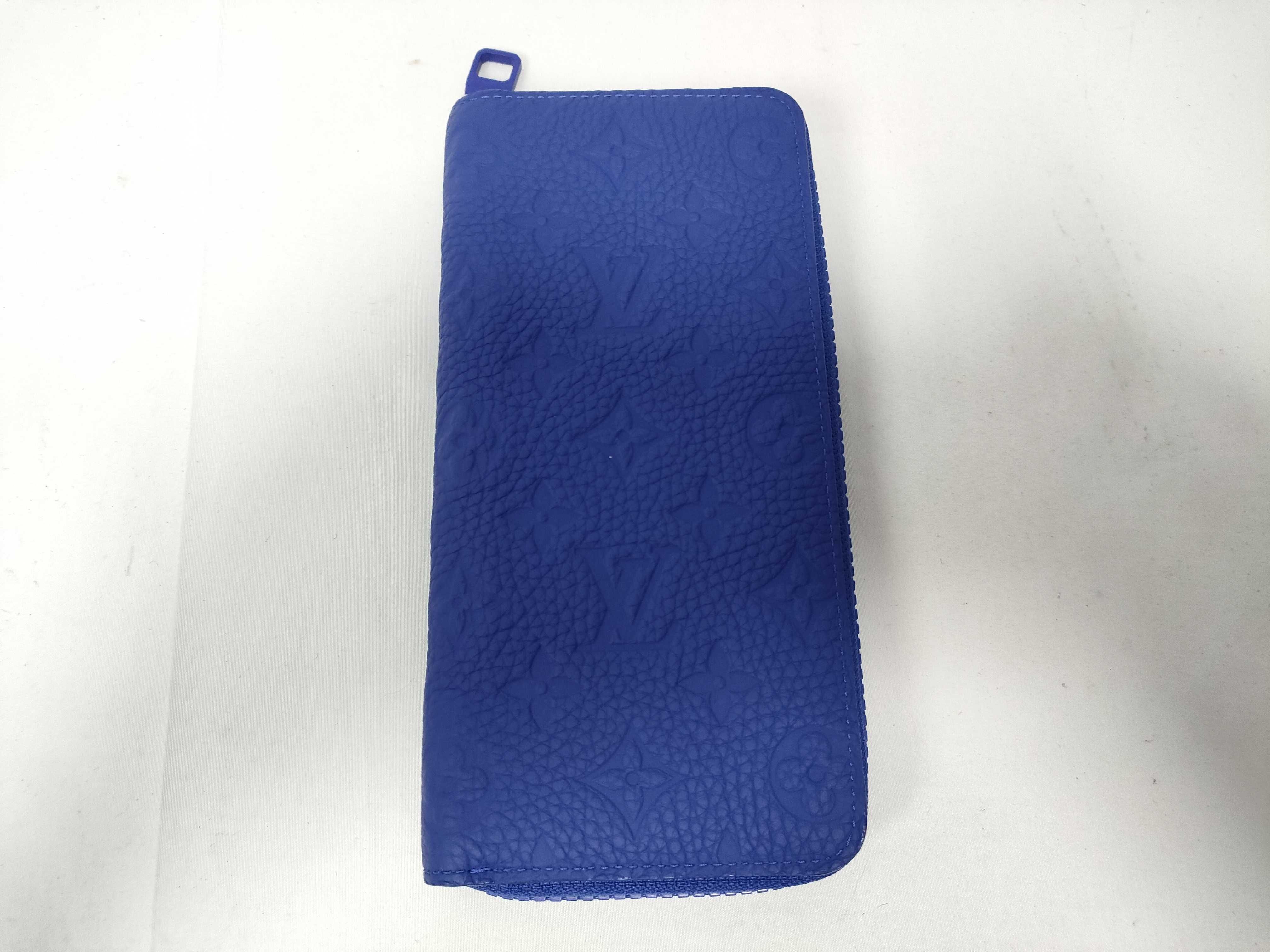 LV Taurillon Monogram Zippy Wallet Vertical M80791 RFID Wallet