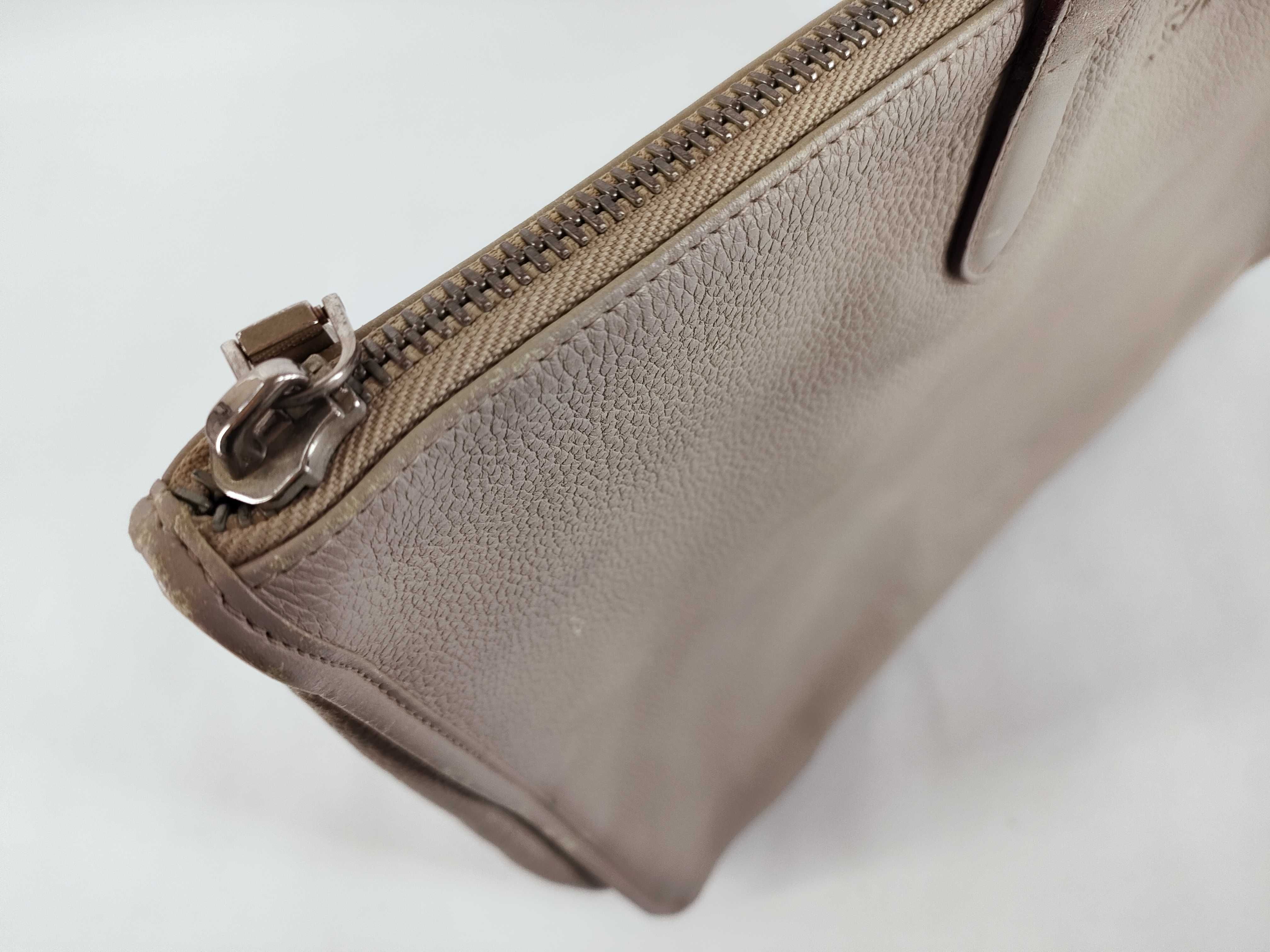 Business Bag, Leather, Ivory Color — view 8