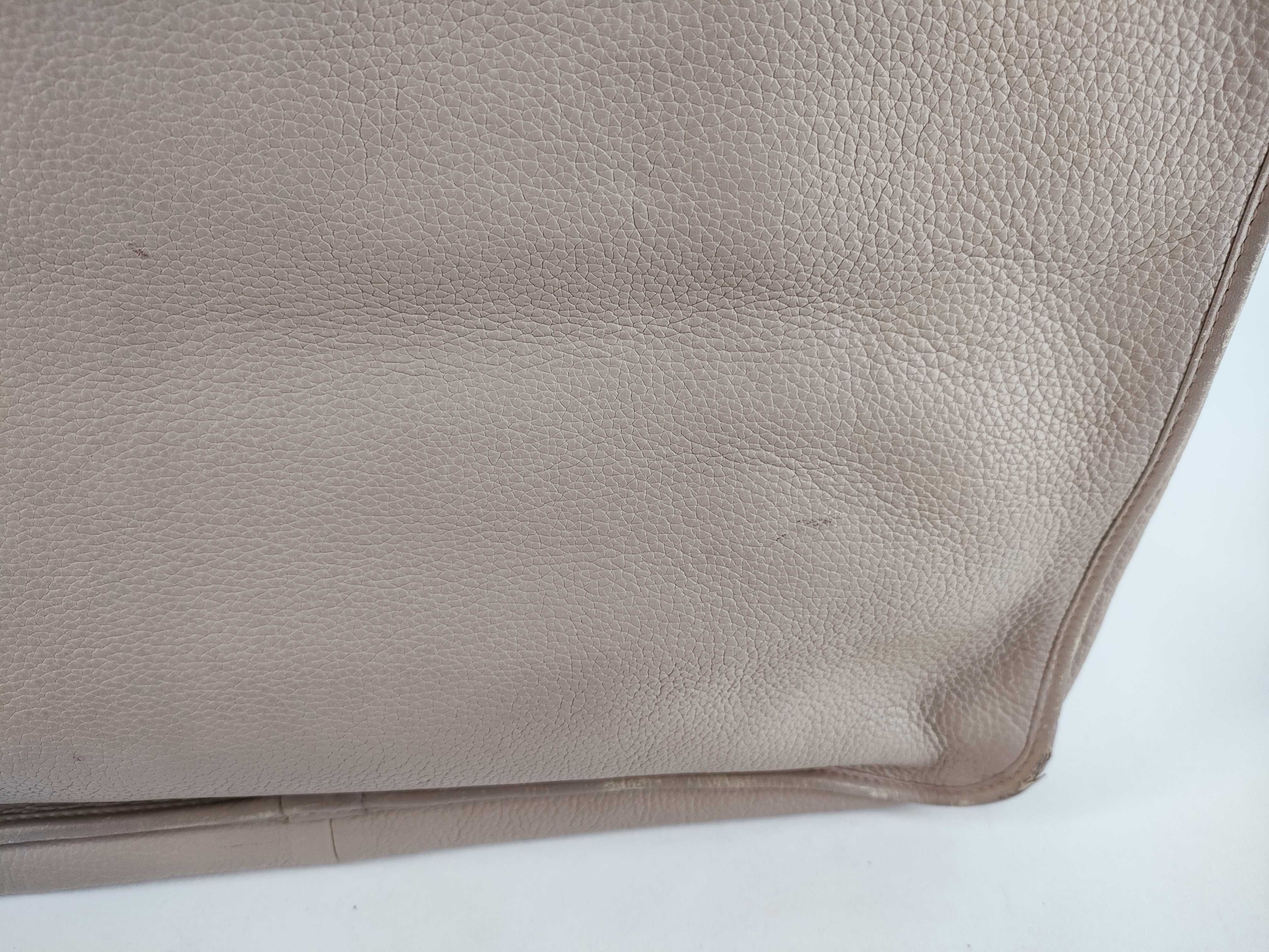 Business Bag, Leather, Ivory Color — view 10