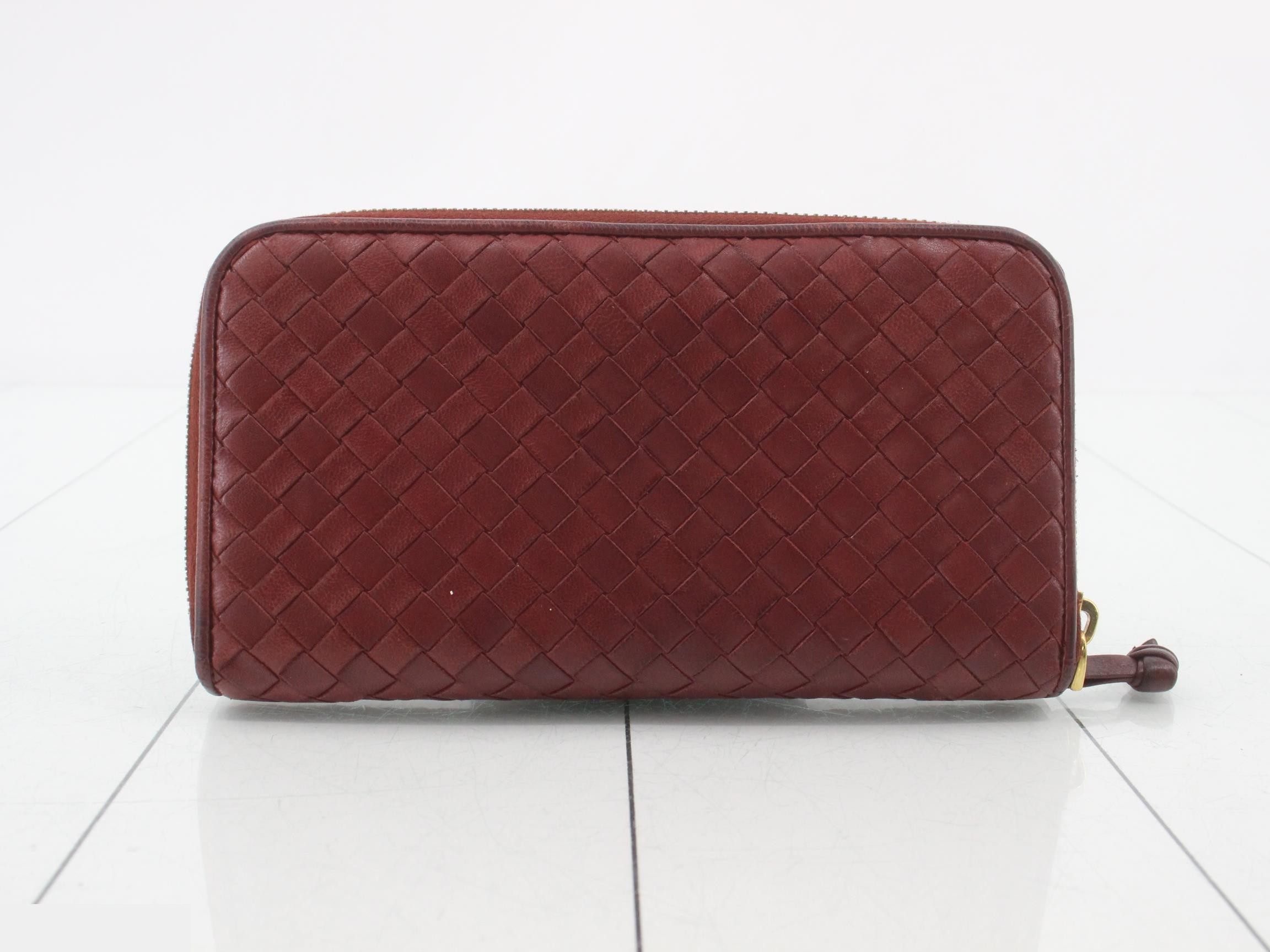 Intrecciato Long Zip Wallet — view 2