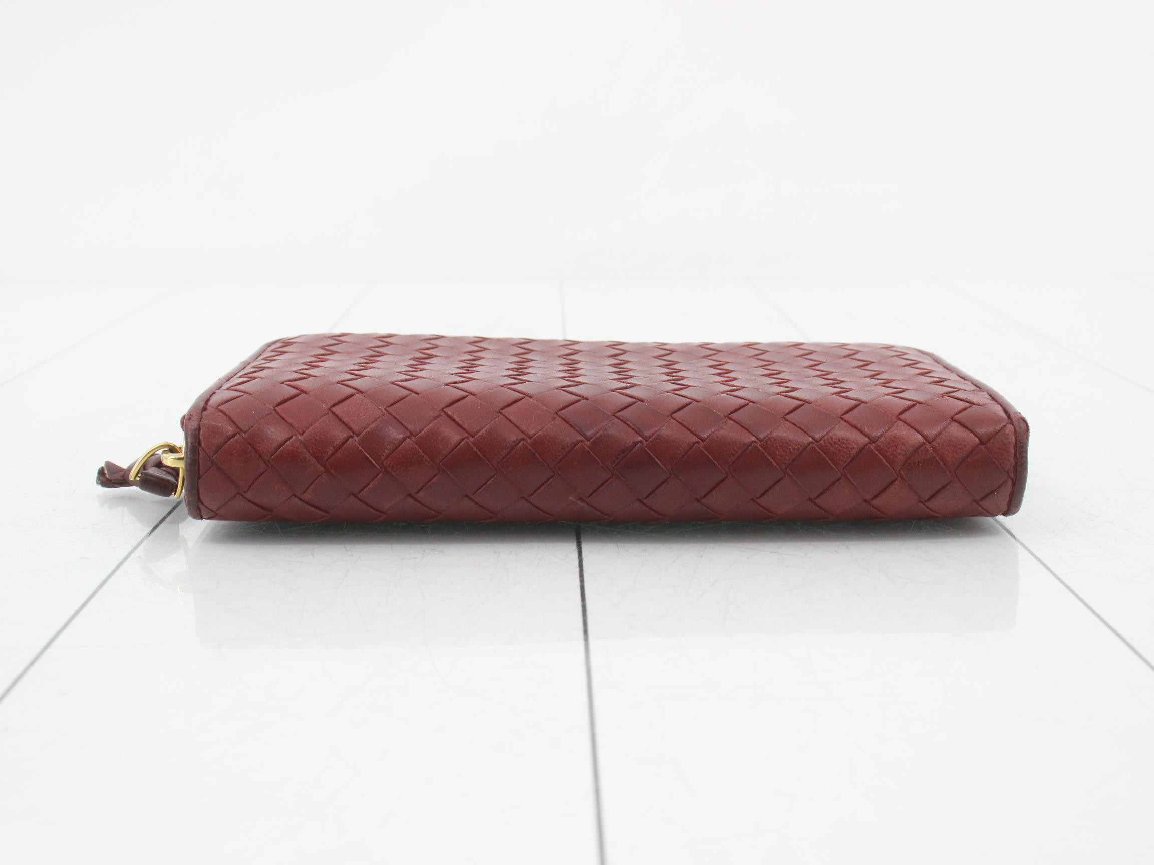 Intrecciato Long Zip Wallet — view 3