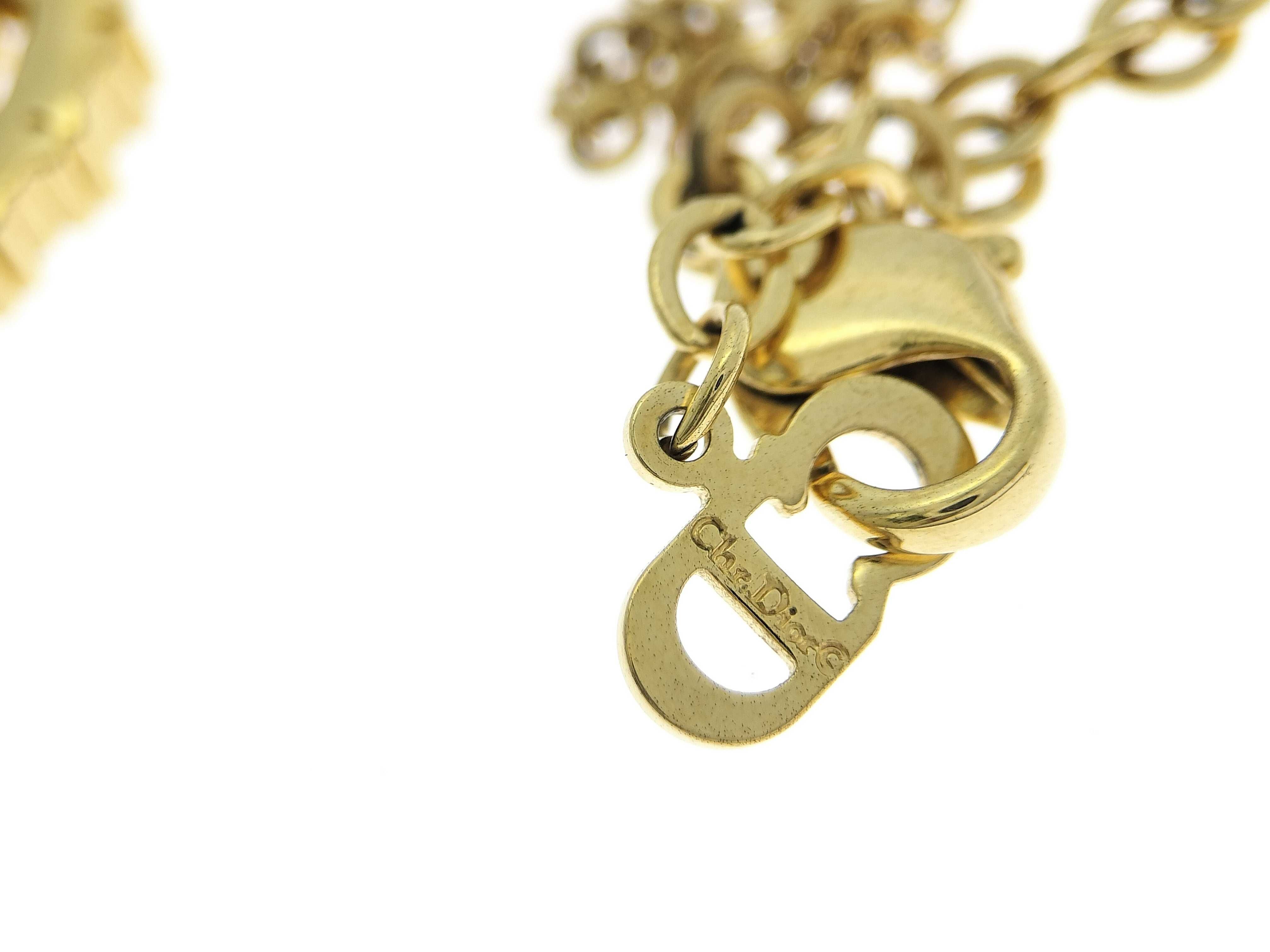 Heart Bucket Stone Necklace Gold Necklace — view 7