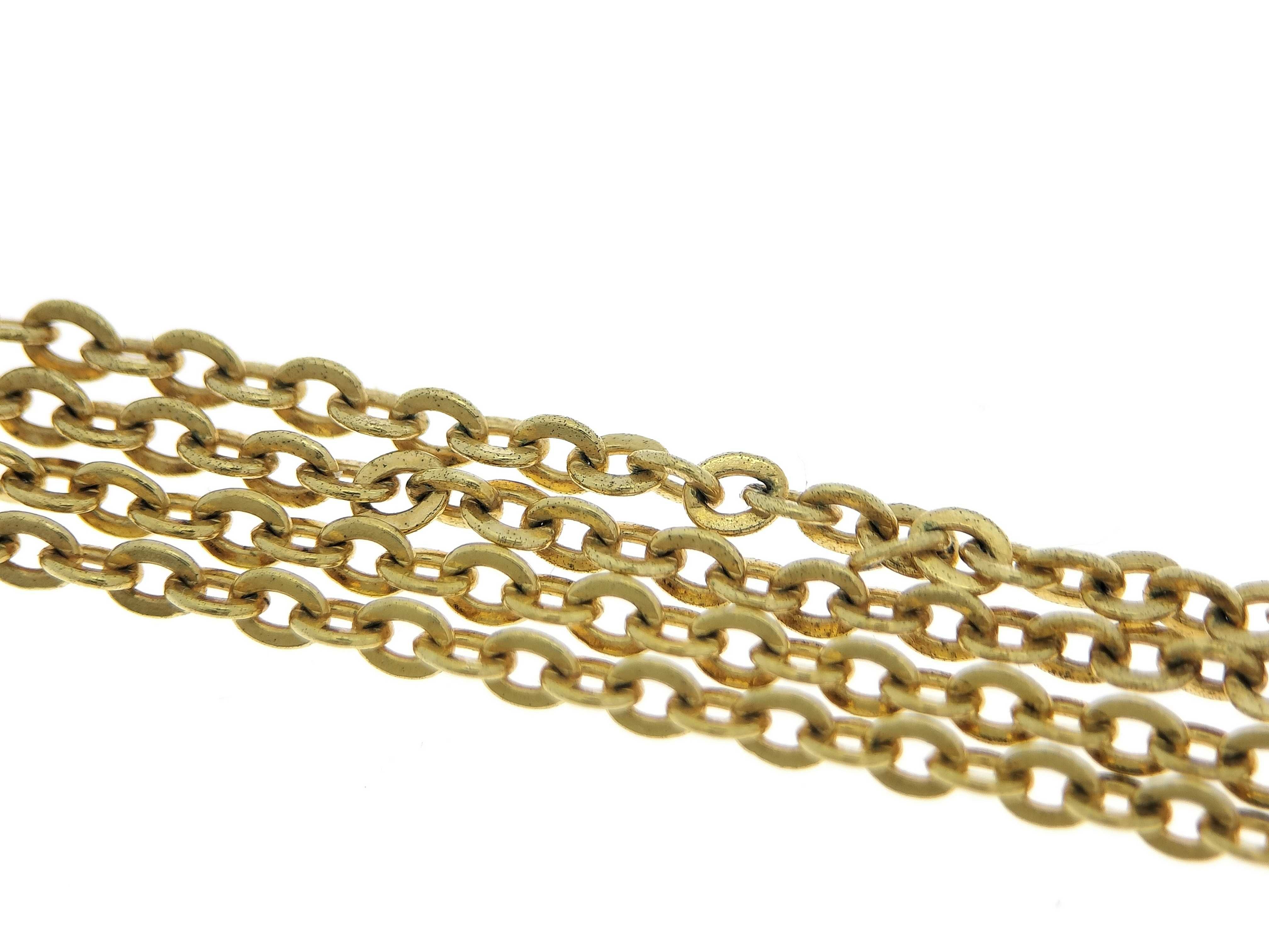 Heart Bucket Stone Necklace Gold Necklace — view 8