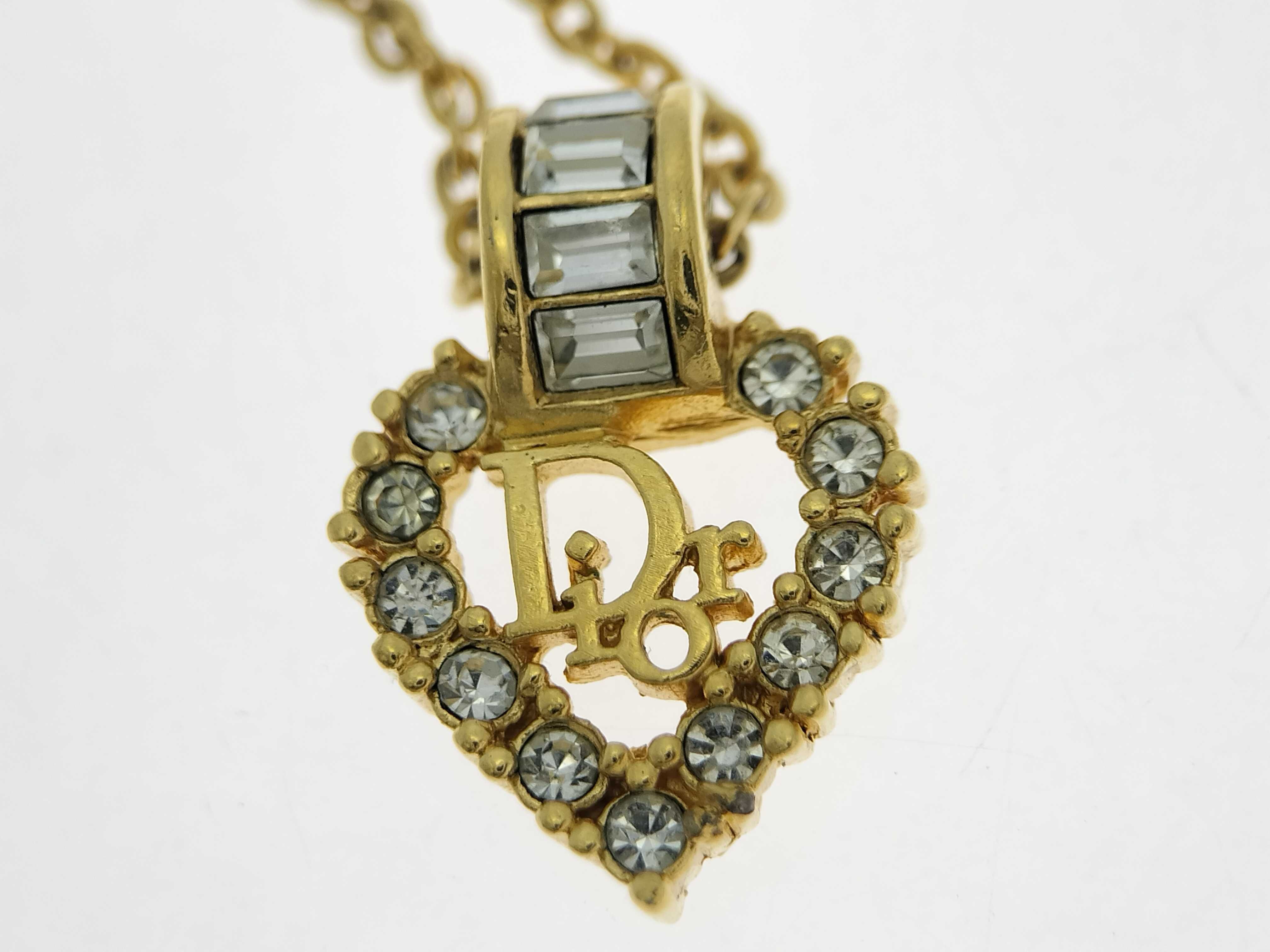 Heart Bucket Stone Necklace Gold Necklace — view 9