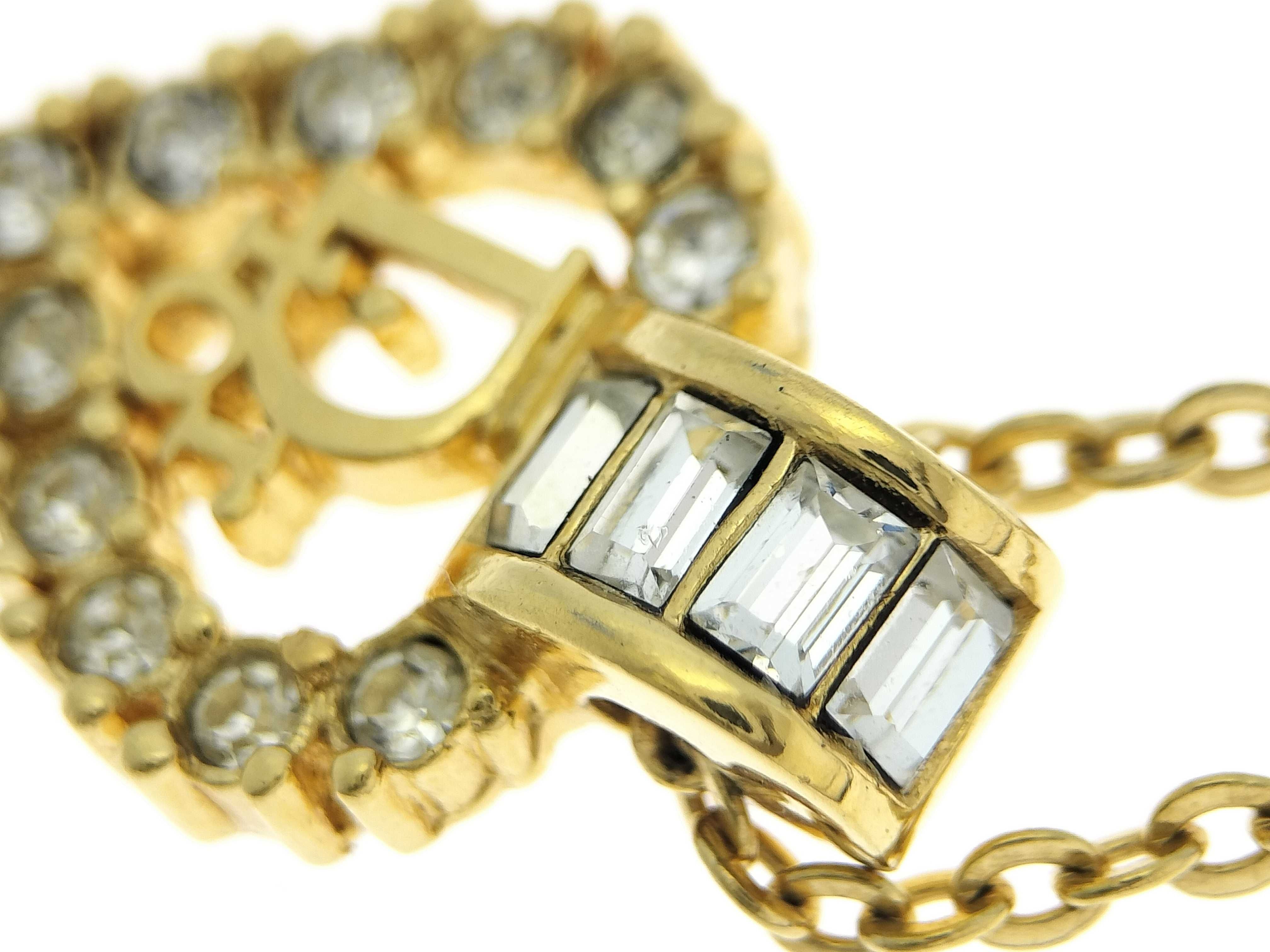 Heart Bucket Stone Necklace Gold Necklace — view 10