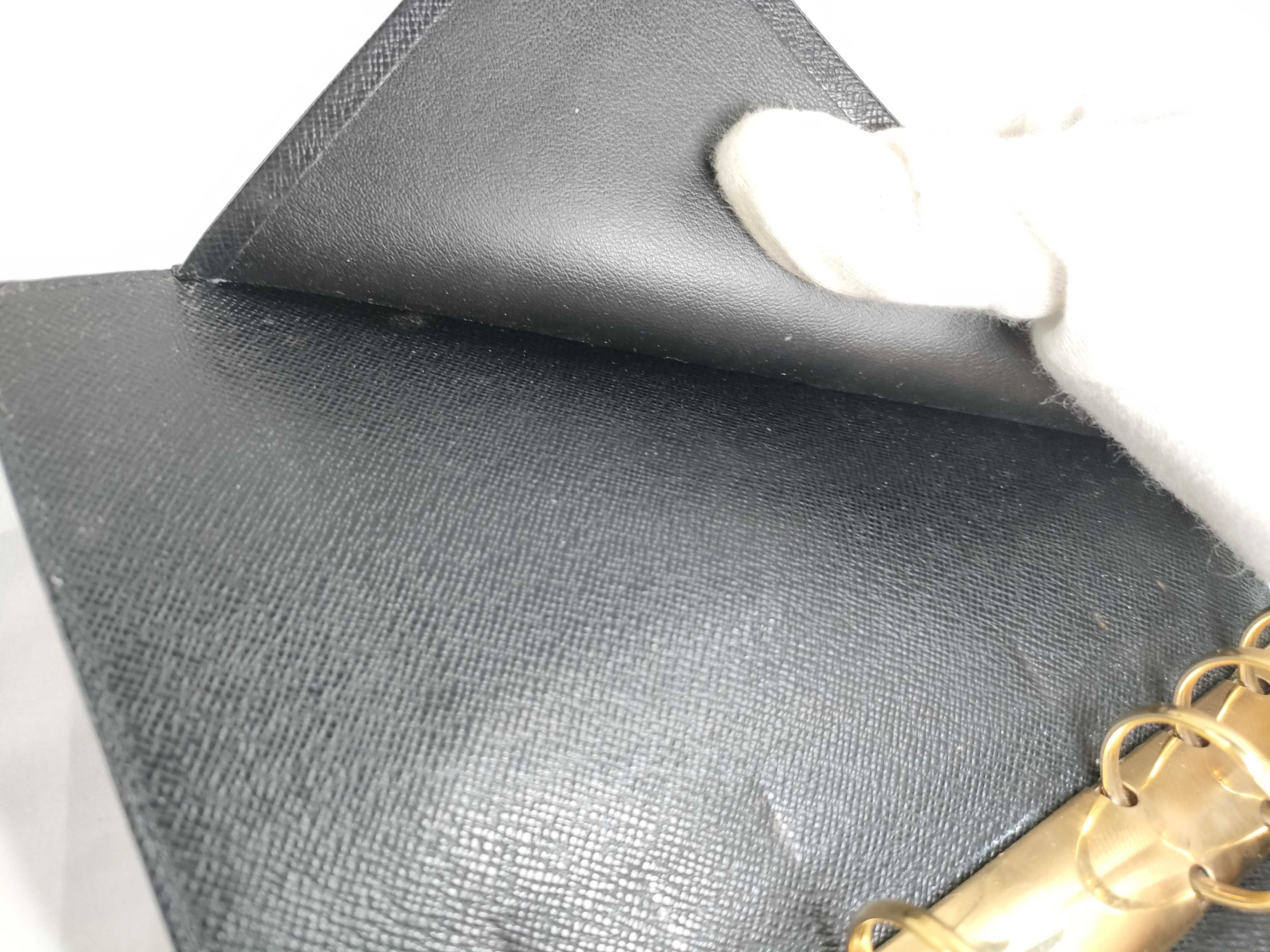 Epi Leather Agenda MM Black Notebook Cover — view 10