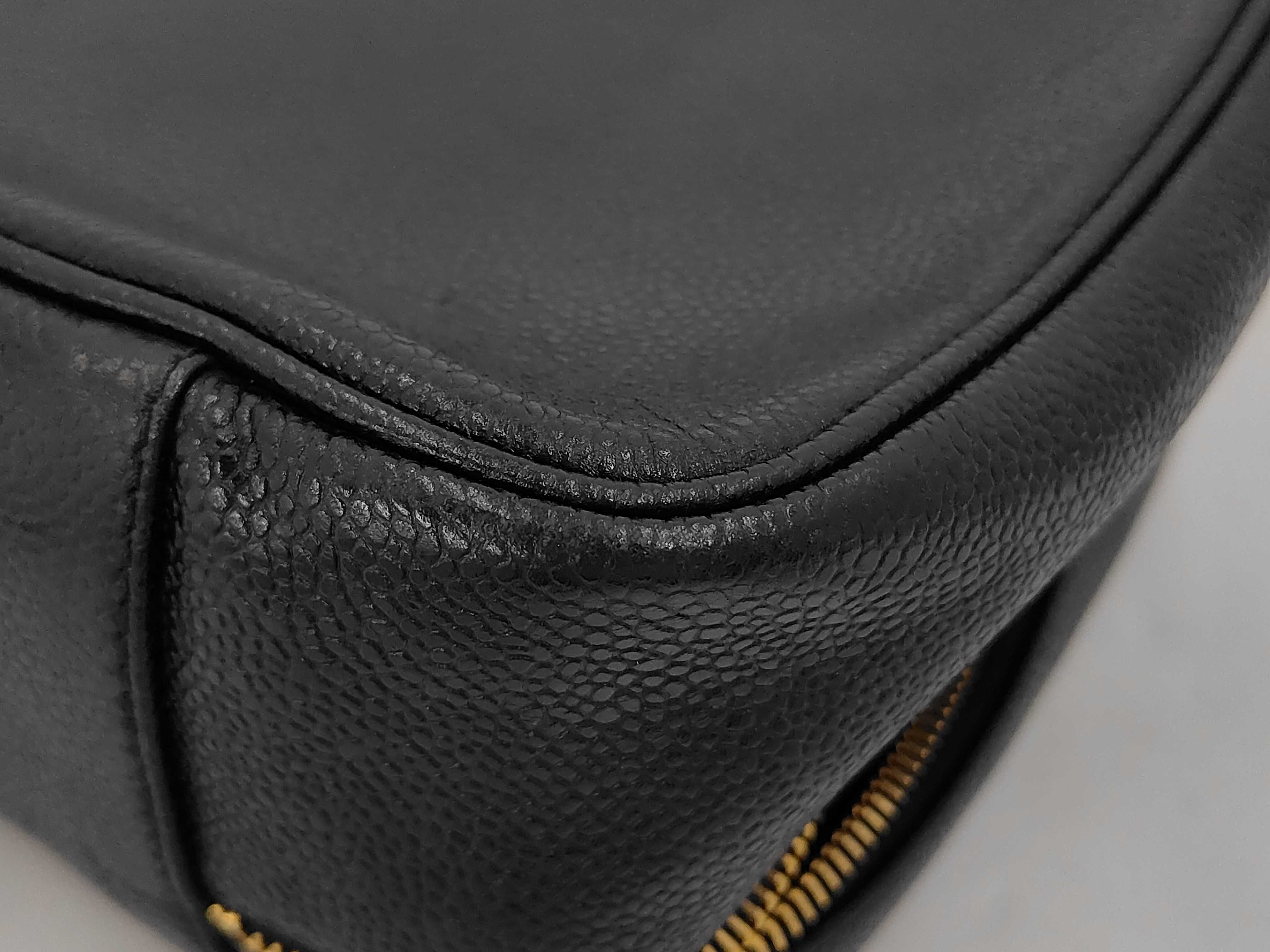Caviar Skin Vanity Bag 4662616 Gold Hardware — view 3