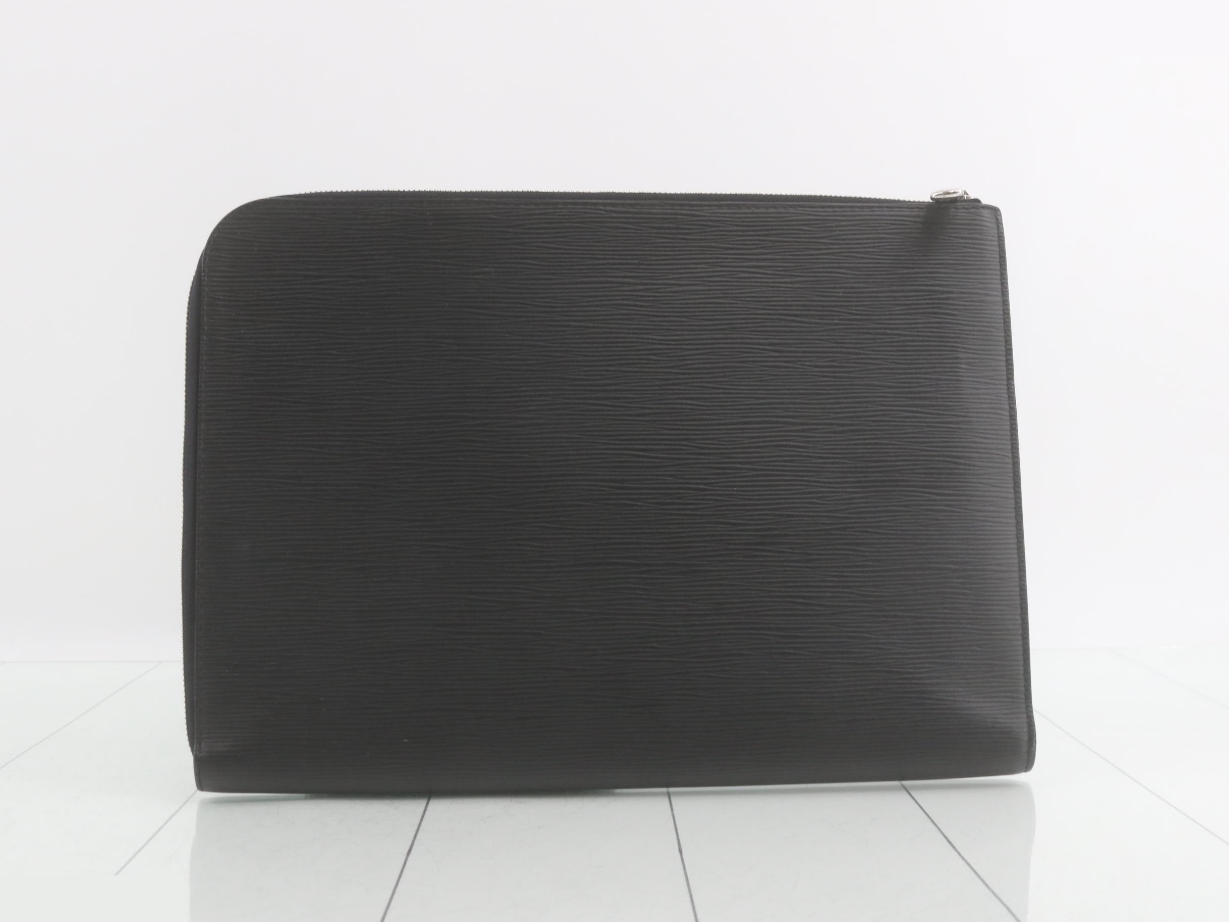 Epi Pochette Jour GM Clutch Bag — view 2