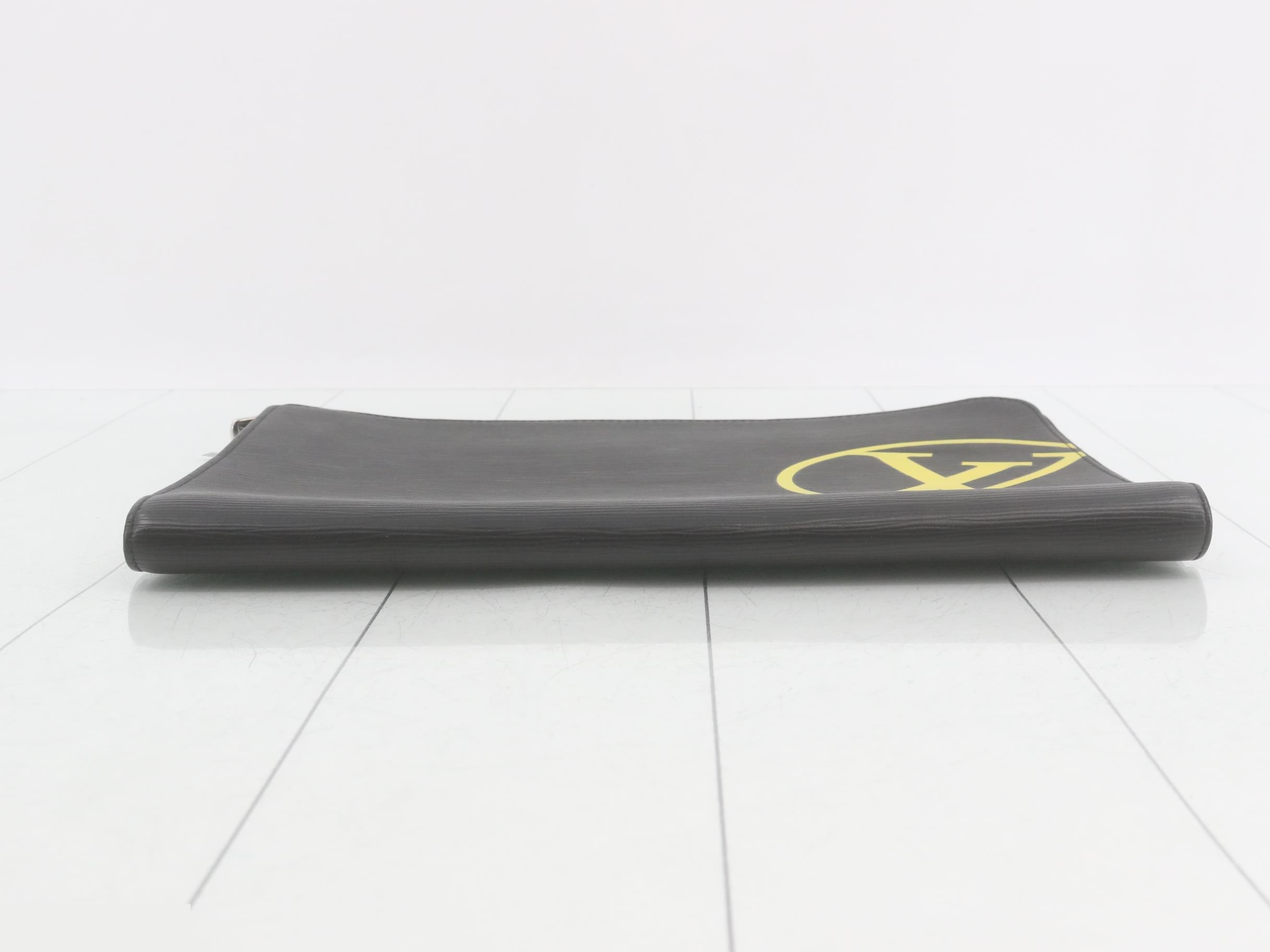 Epi Pochette Jour GM Clutch Bag — view 3