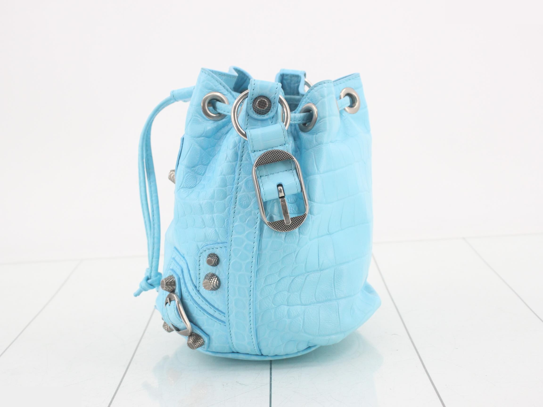 Embossed Bucket Bag — view 3