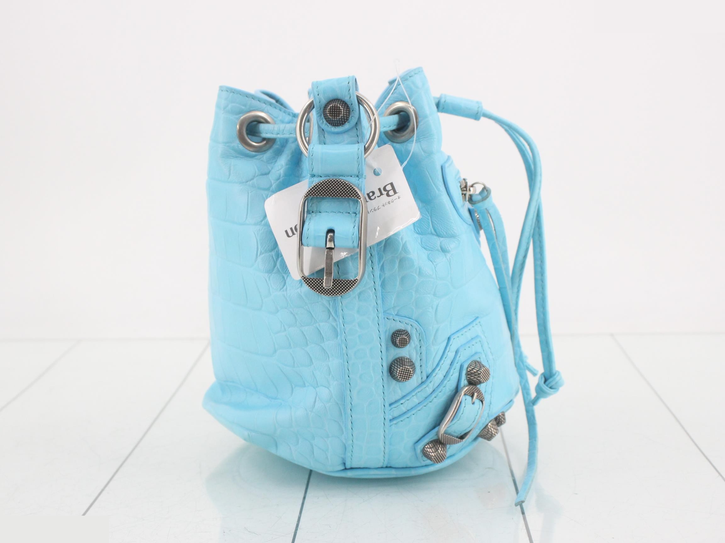 Embossed Bucket Bag — view 4